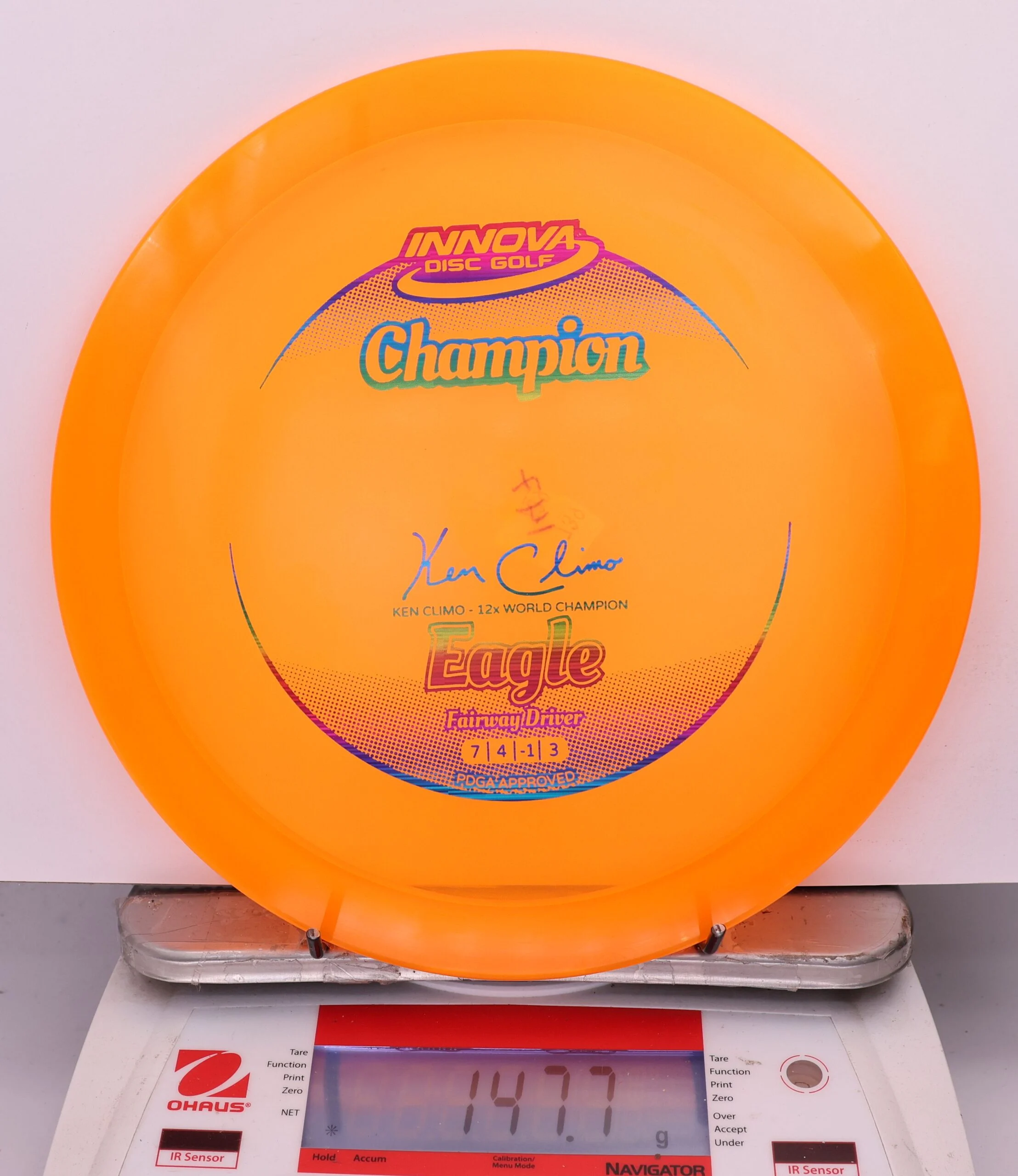 845906 Champion Eagle X, Ken Climo 12x - #739 Orange, 148