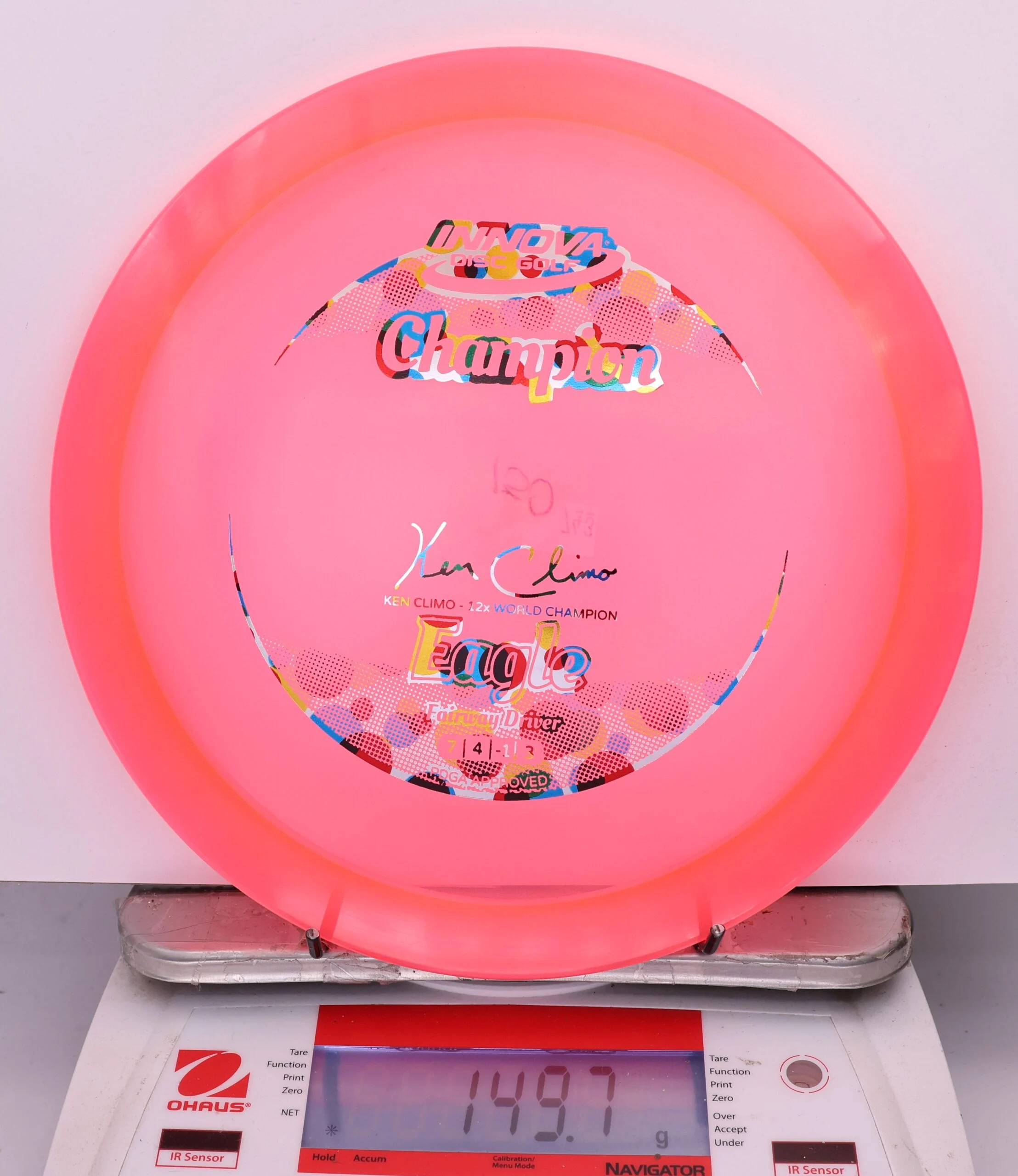 845915 Champion Eagle X, Ken Climo 12x - #743 LtRed, 150