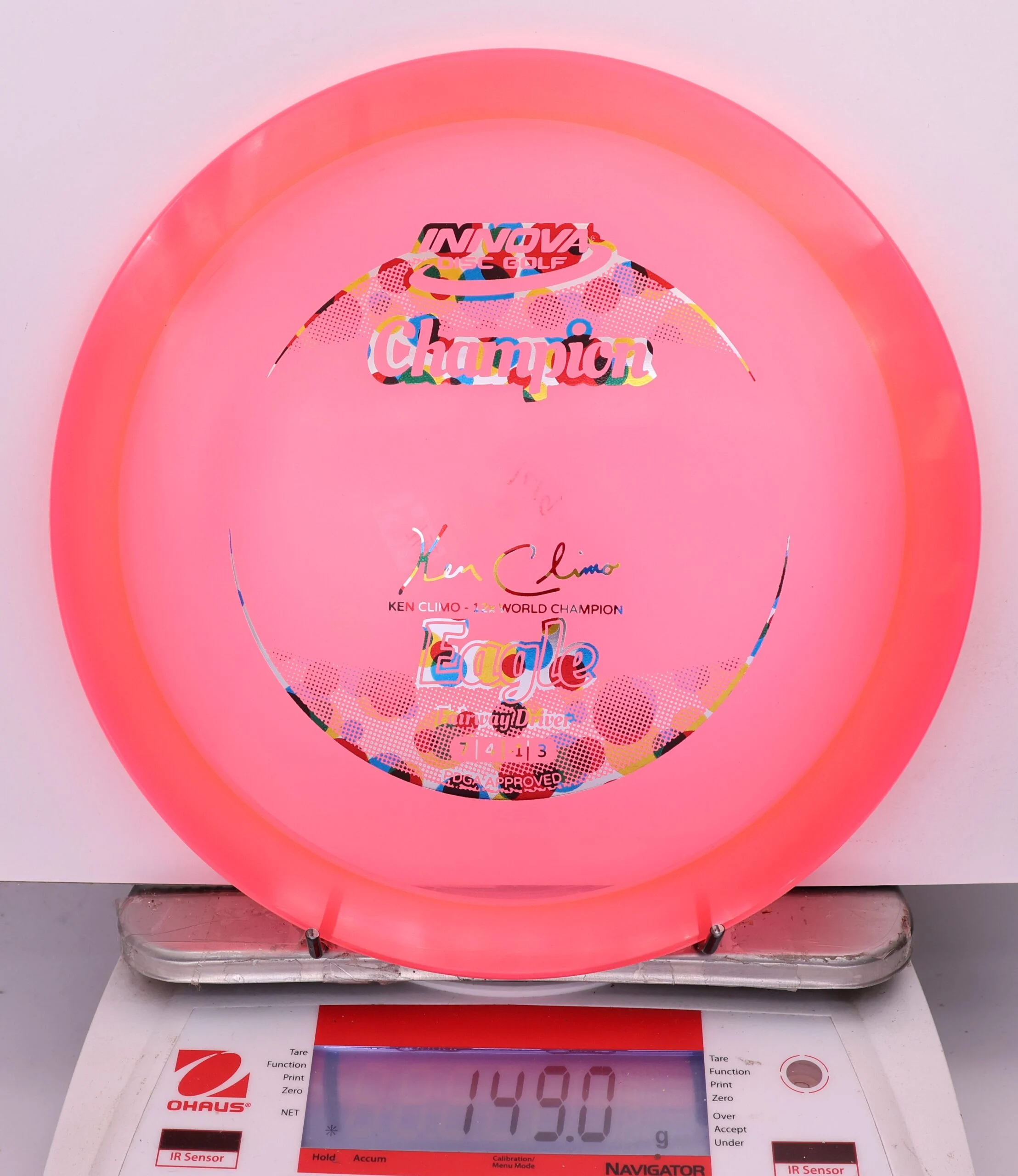 845916 Champion Eagle X, Ken Climo 12x - #744 LtRed, 149
