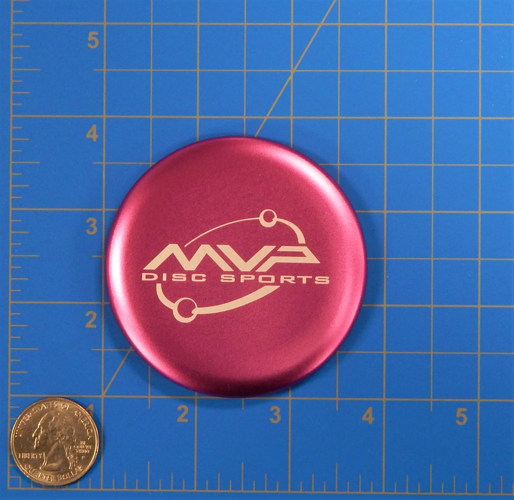 847094 MVP Metal Mini, Small Putter - Magenta