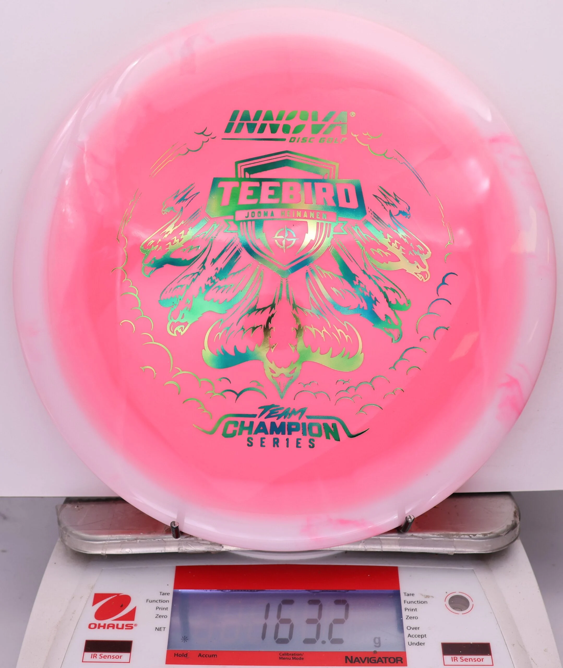848302 Halo Star Teebird, Joona Heinanen 2026 Tour Series - #841 White-Pink, 163