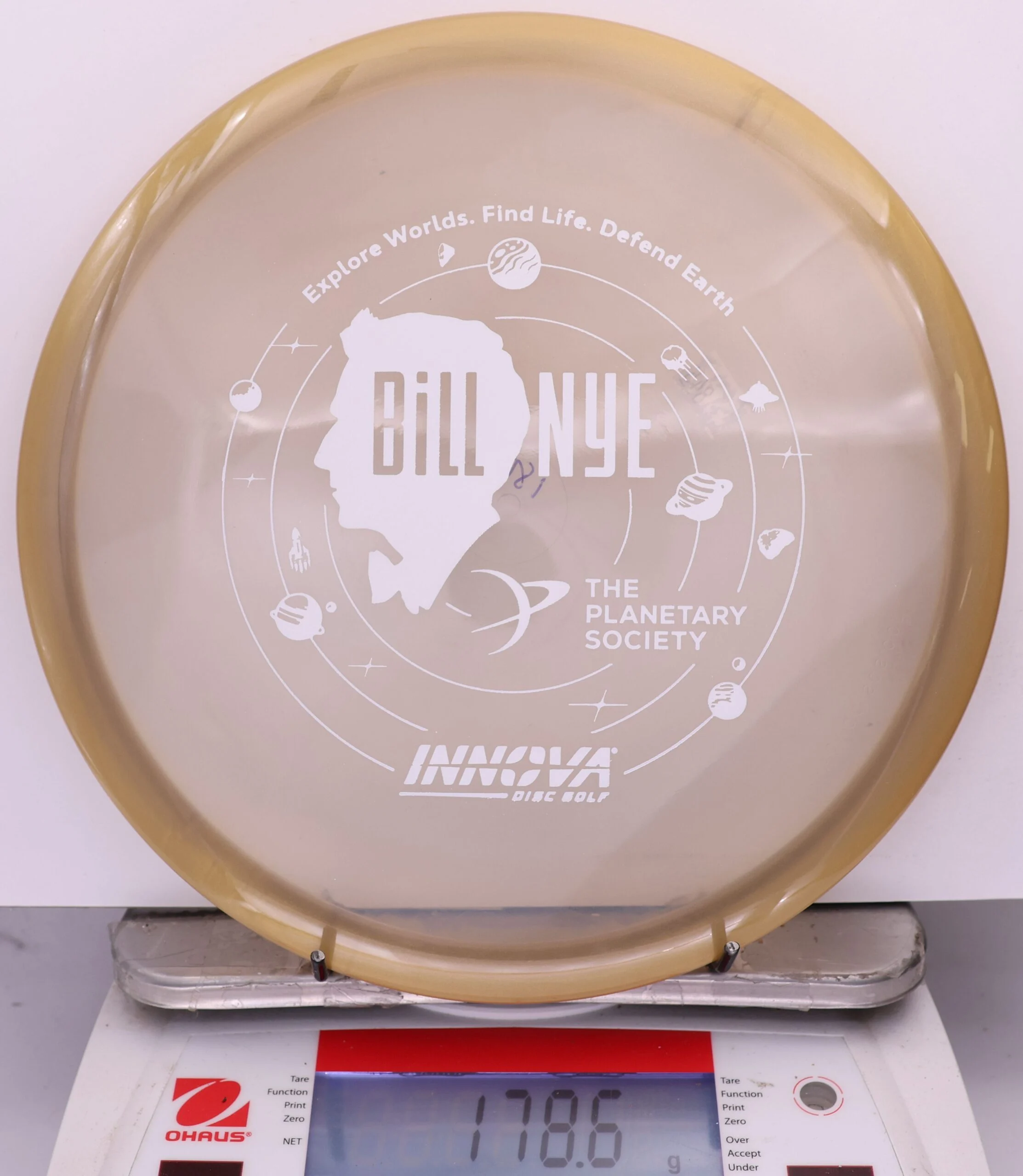 848581 Halo Champion Mako3, Bill Nye - #845 Tan-Clearish, 179