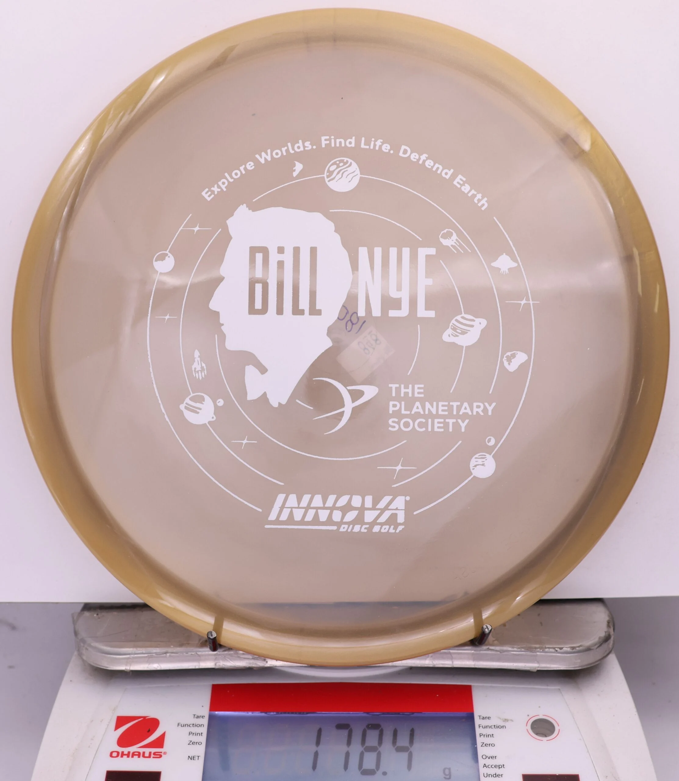 848584 Halo Champion Mako3, Bill Nye - #848 Tan-Clearish, 178