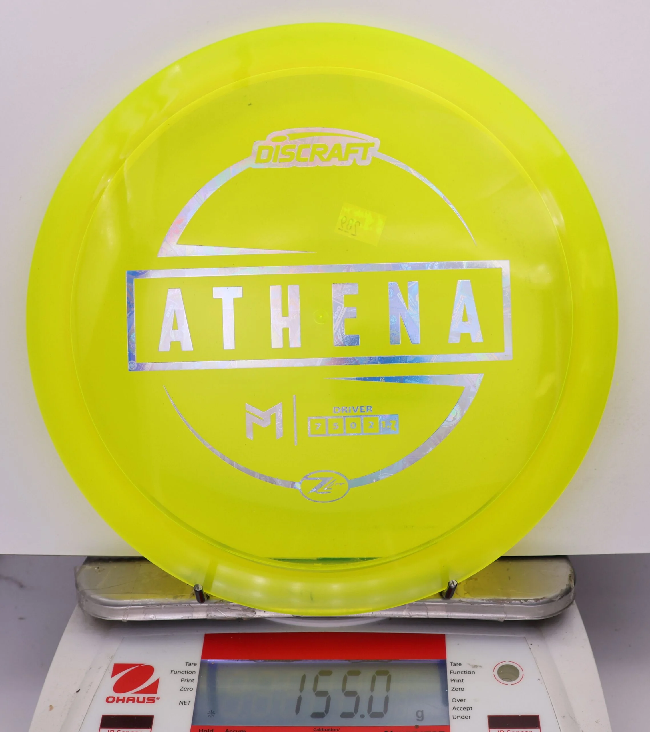 849149 Z Lite Athena, Paul McBeth - #289 NYellow, 155