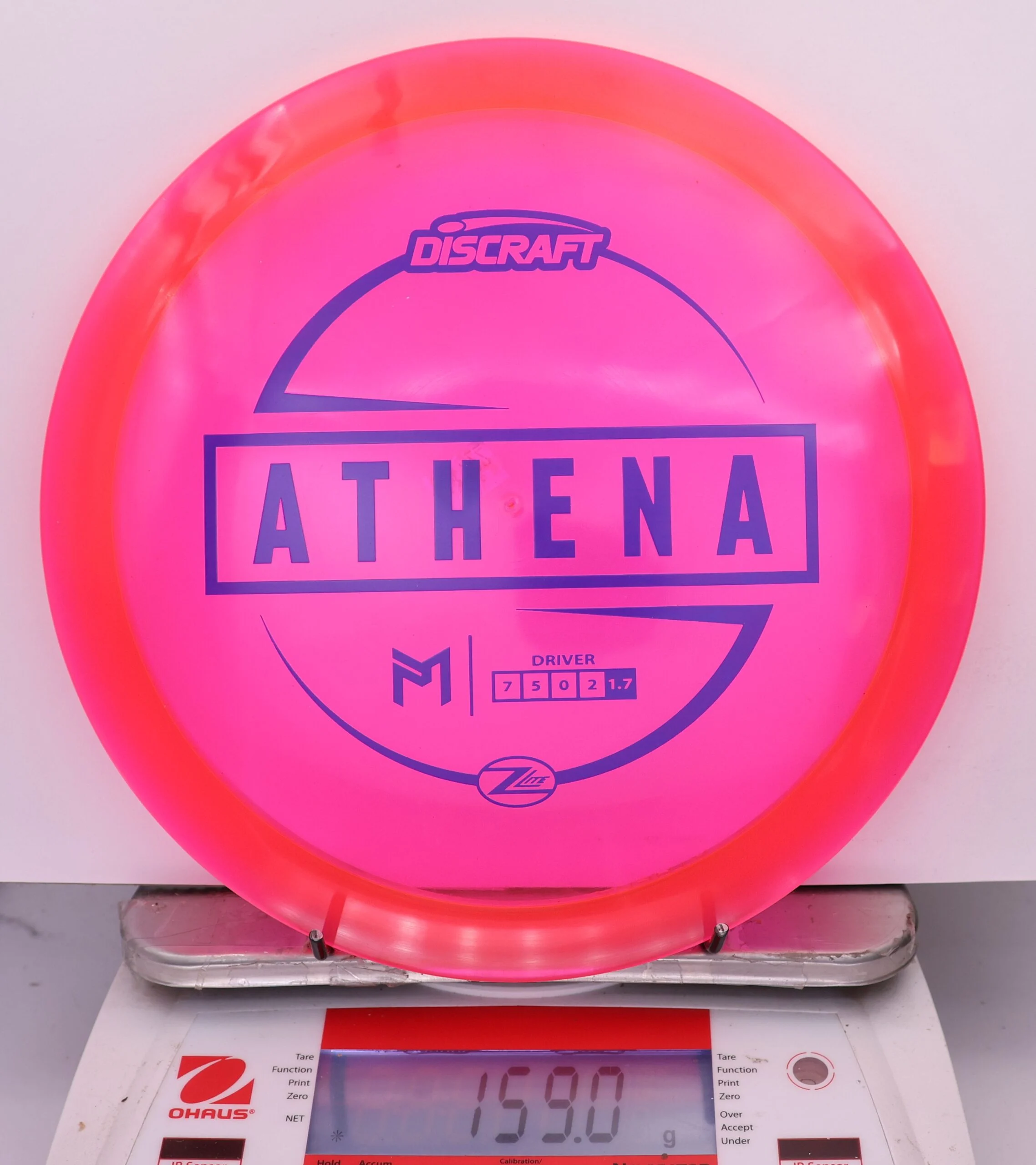 849153 Z Lite Athena, Paul McBeth - #292 Red, 159