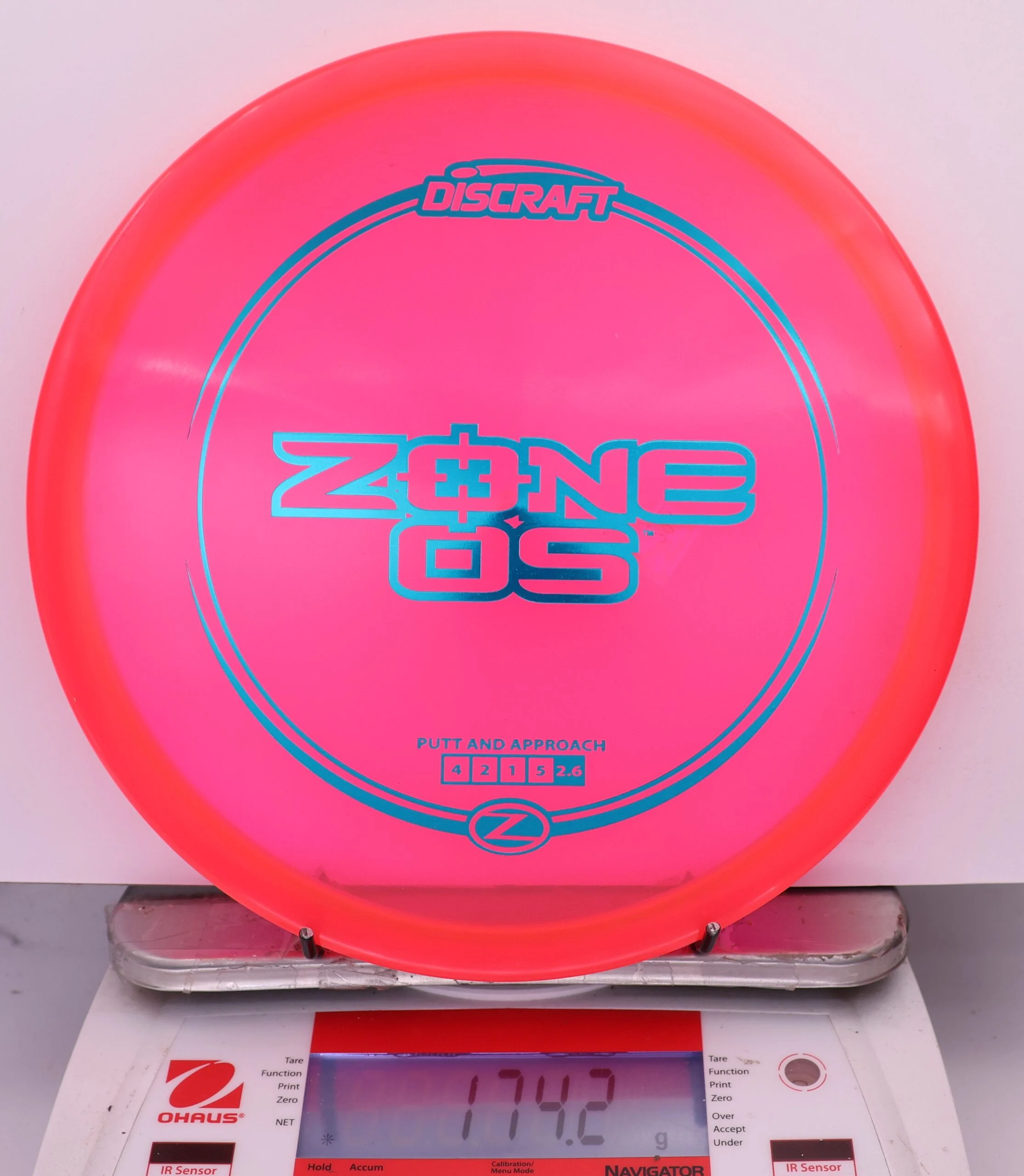 849464 Z Zone OS - #296 LtRed, 174