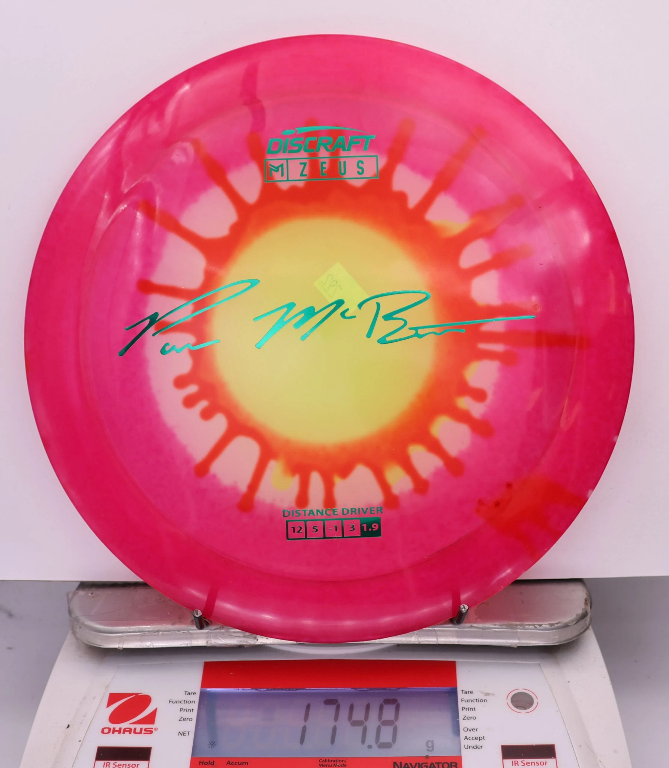 849817 Tie-Dye Z Zeus, Paul McBeth - #292 Flag, 175