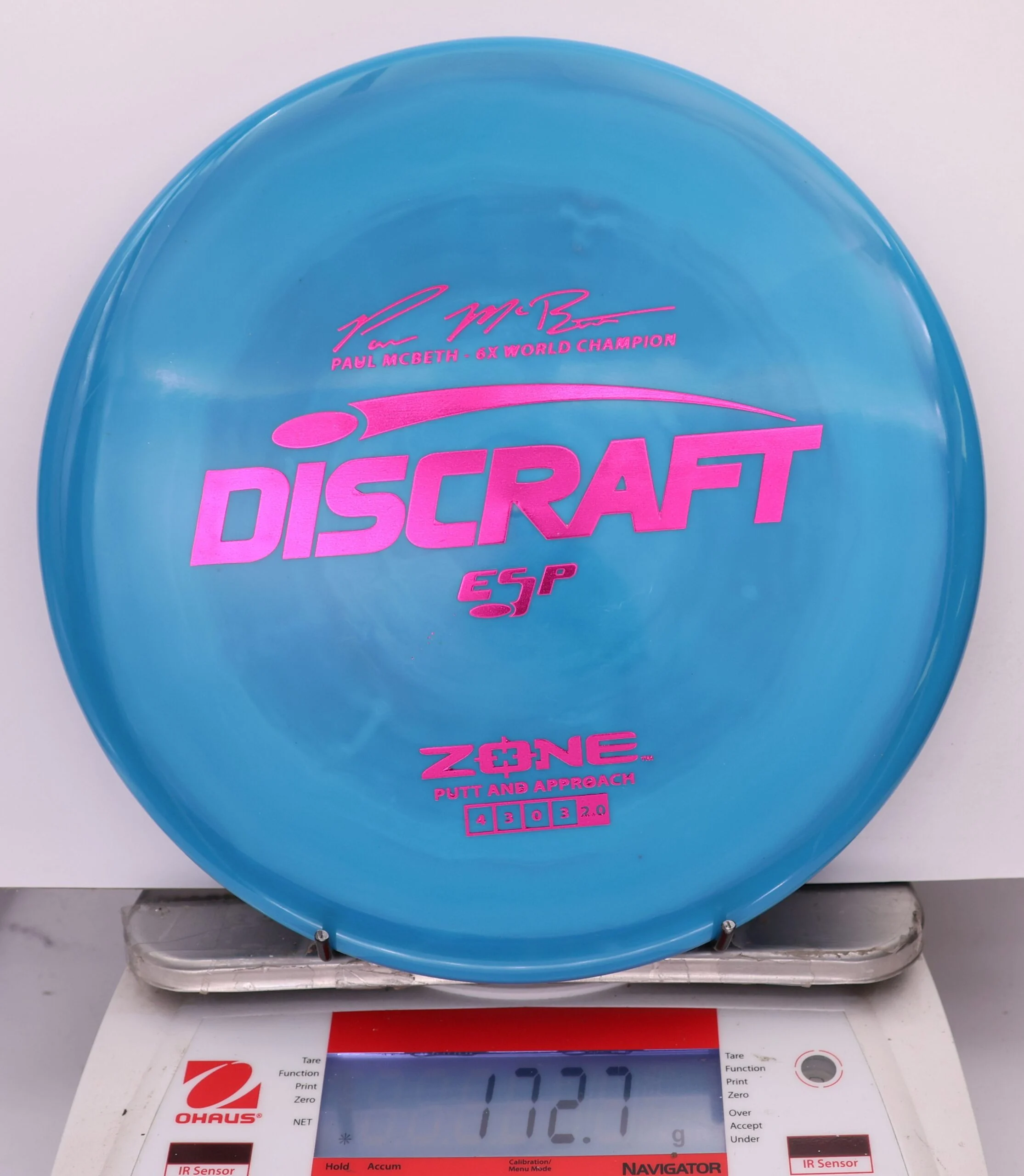 849870 ESP Zone, Paul McBeth 6X - #288 Blue, 173