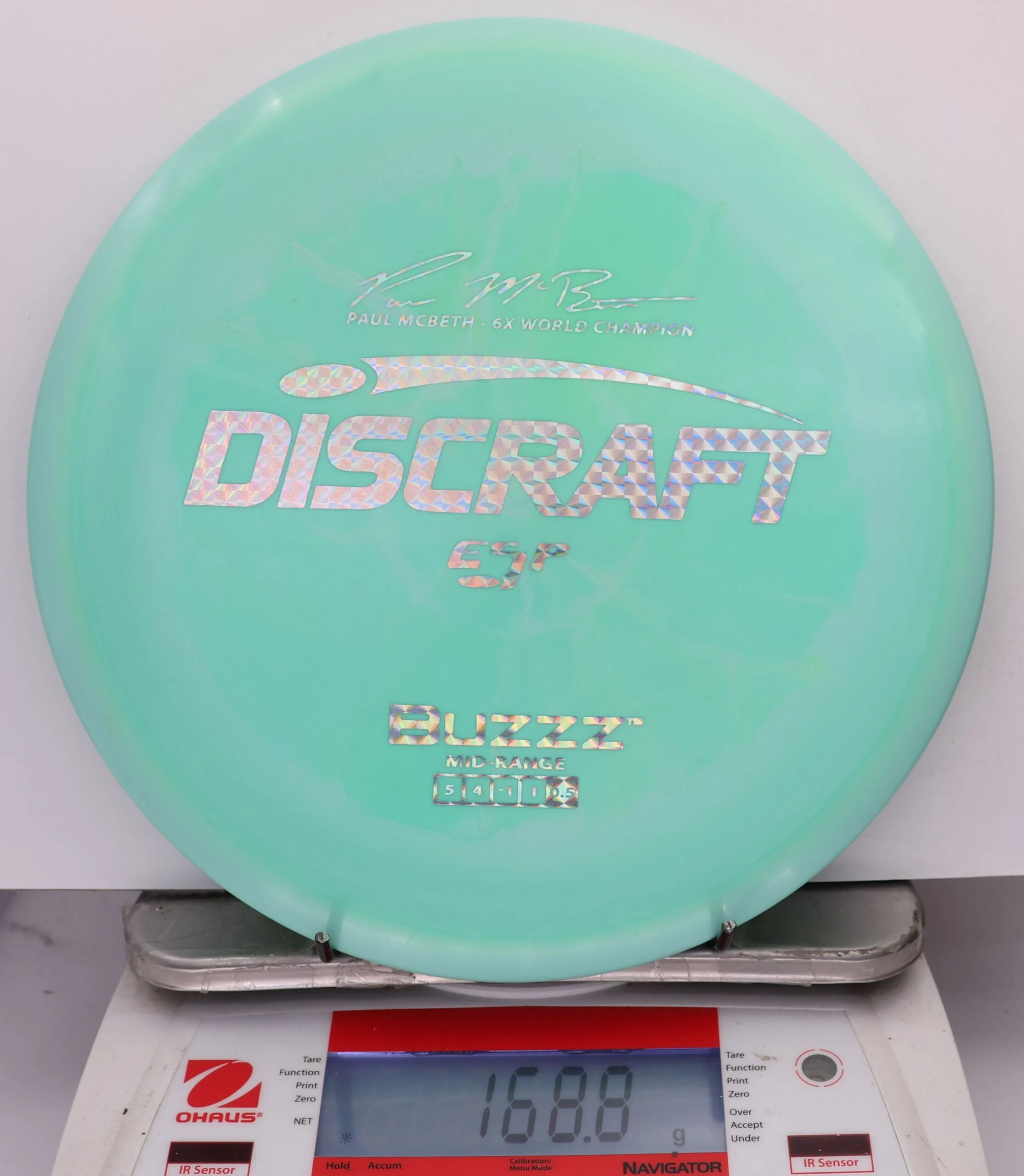 849891 ESP Buzzz, Paul McBeth 6X - #287 Aqua, 169