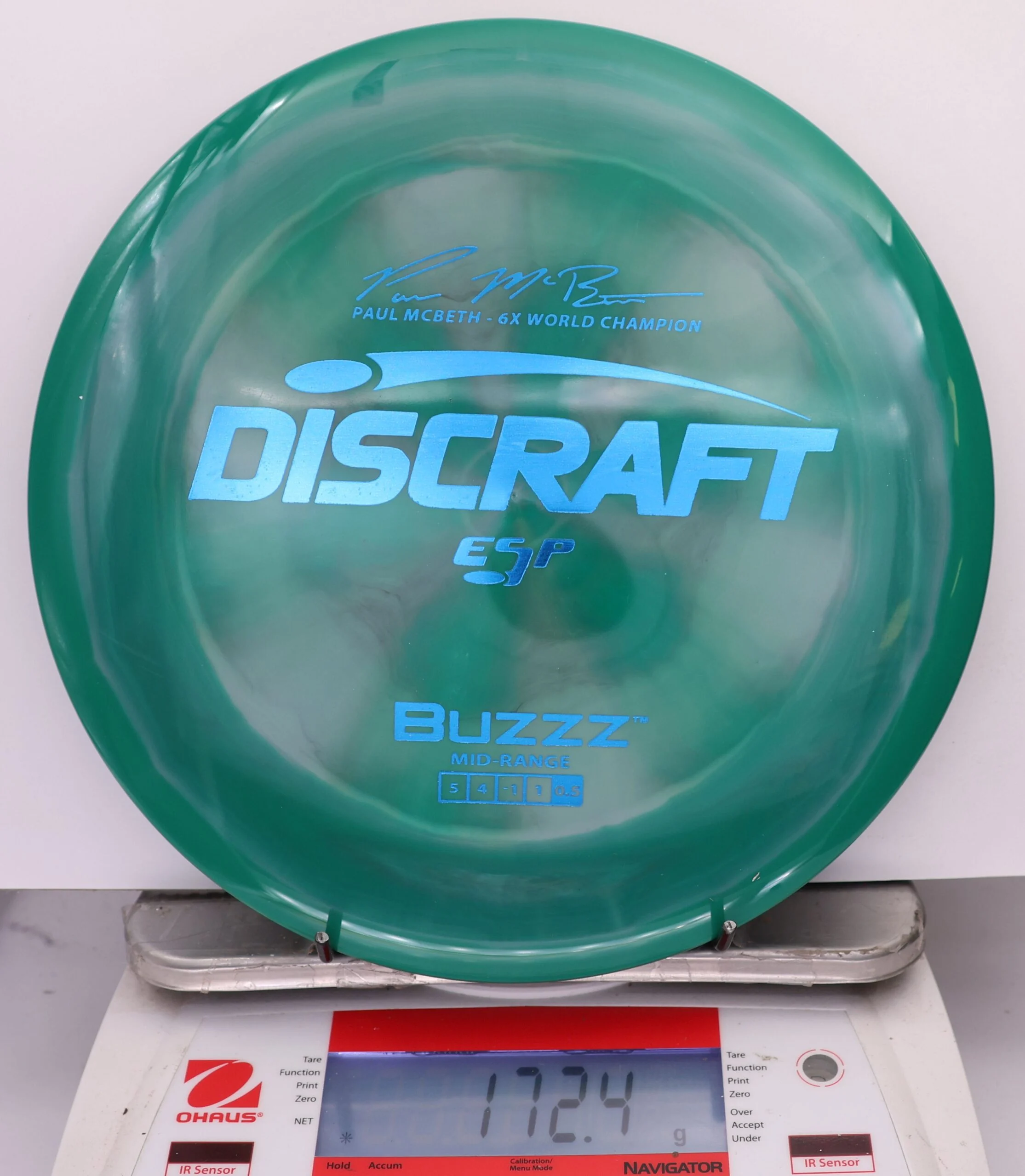 849892 ESP Buzzz, Paul McBeth 6X - #288 Green, 172