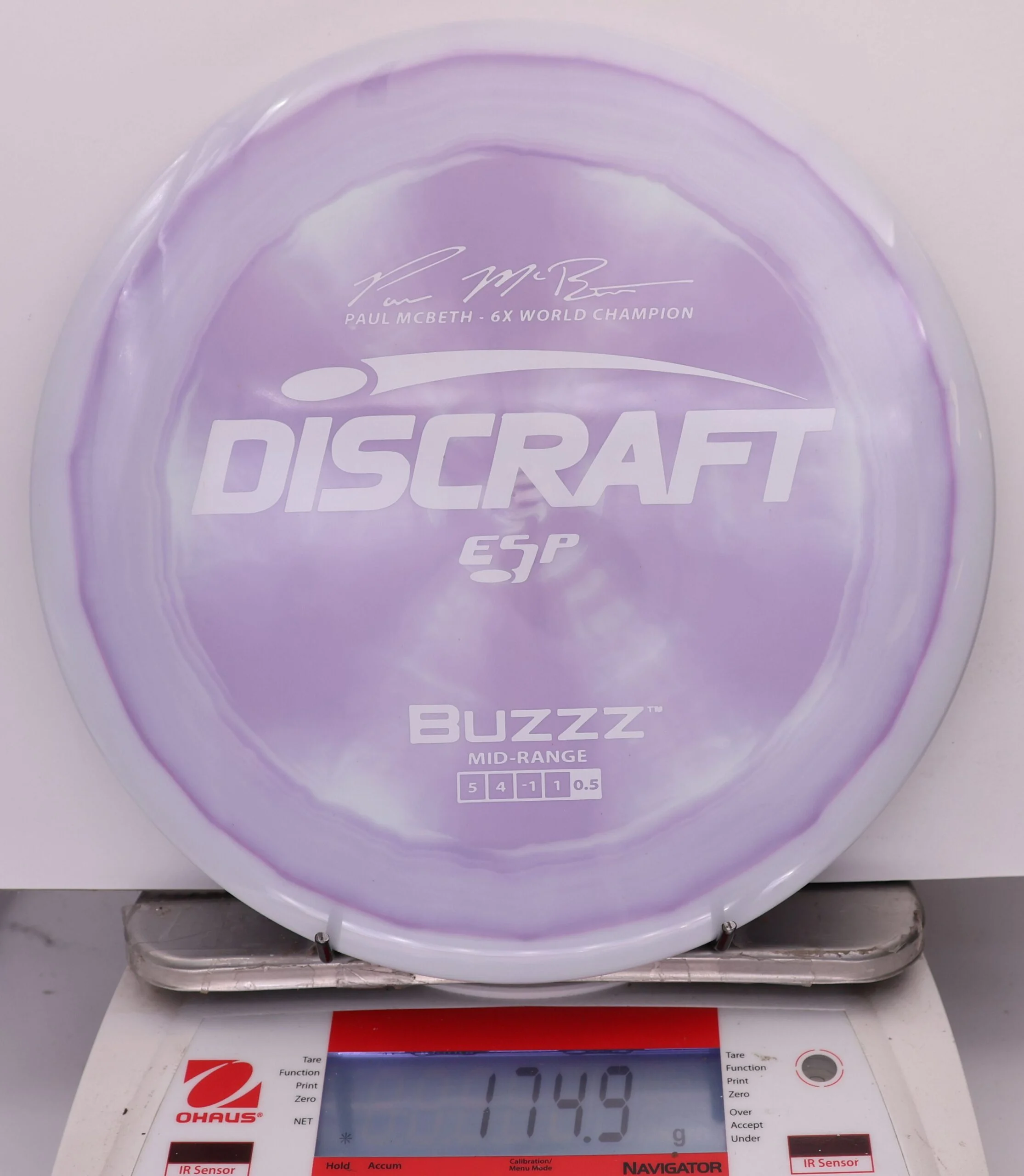 849893 ESP Buzzz, Paul McBeth 6X - #289 LtPurple, 175
