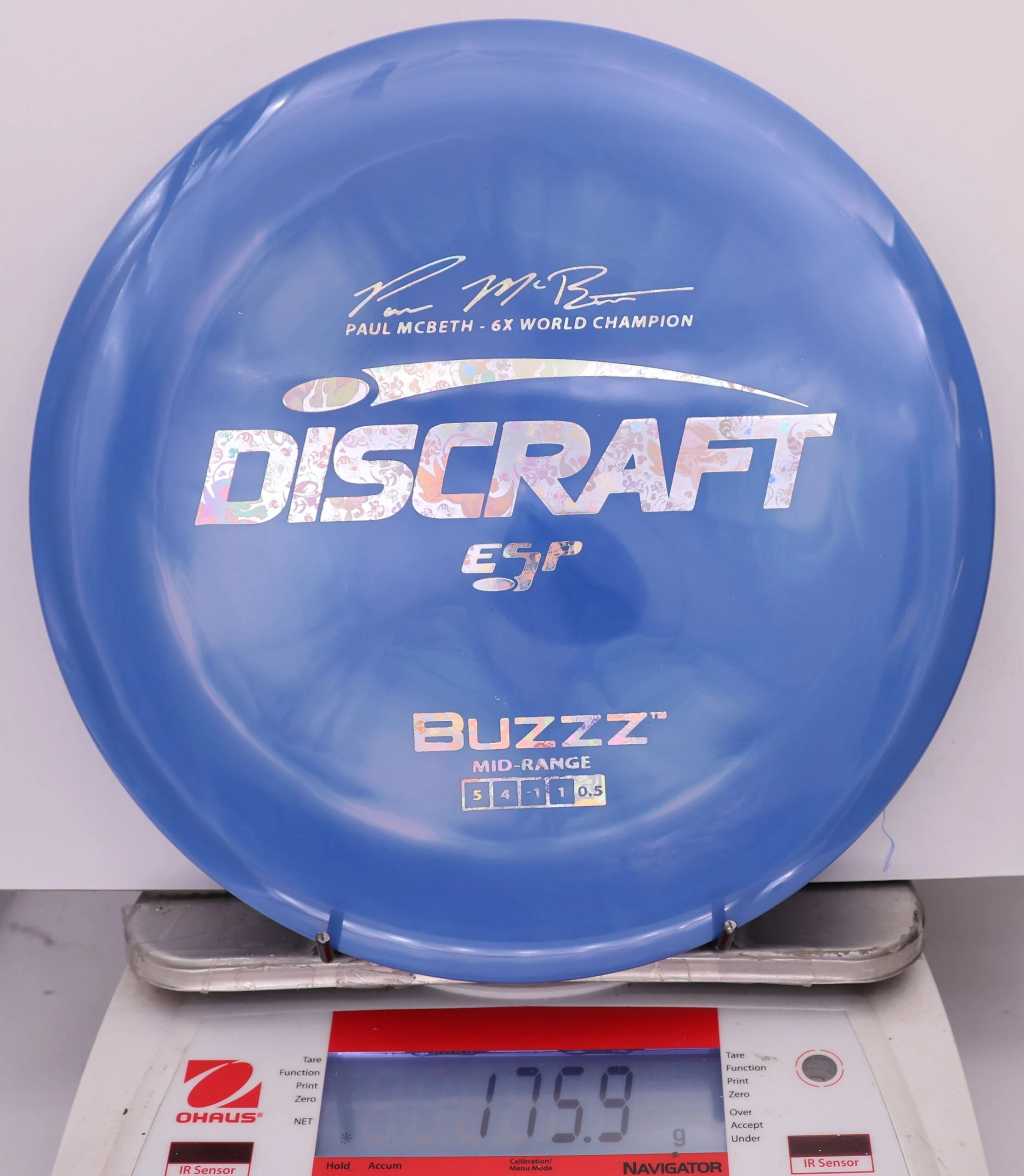 849895 ESP Buzzz, Paul McBeth 6X - #291 Blue, 176