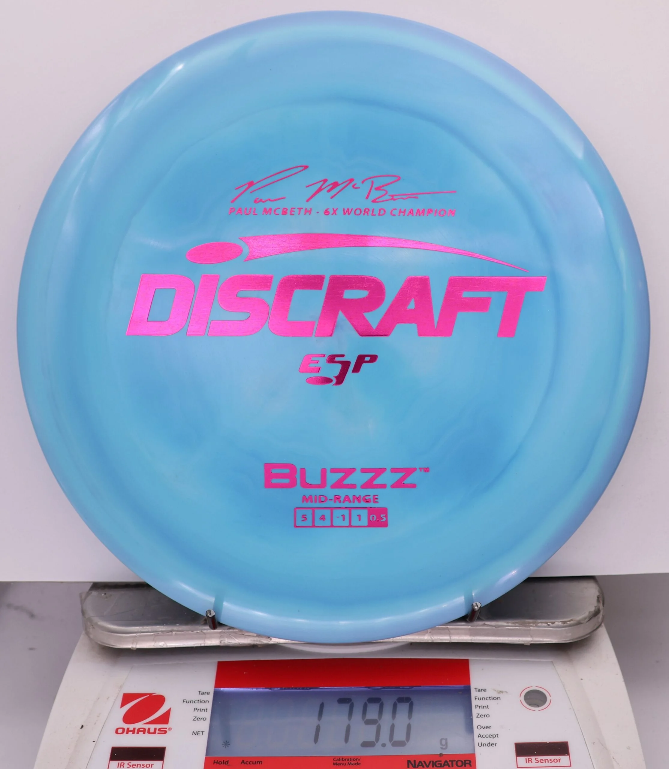 849901 ESP Buzzz, Paul McBeth 6X - #292 LtBlue, 179