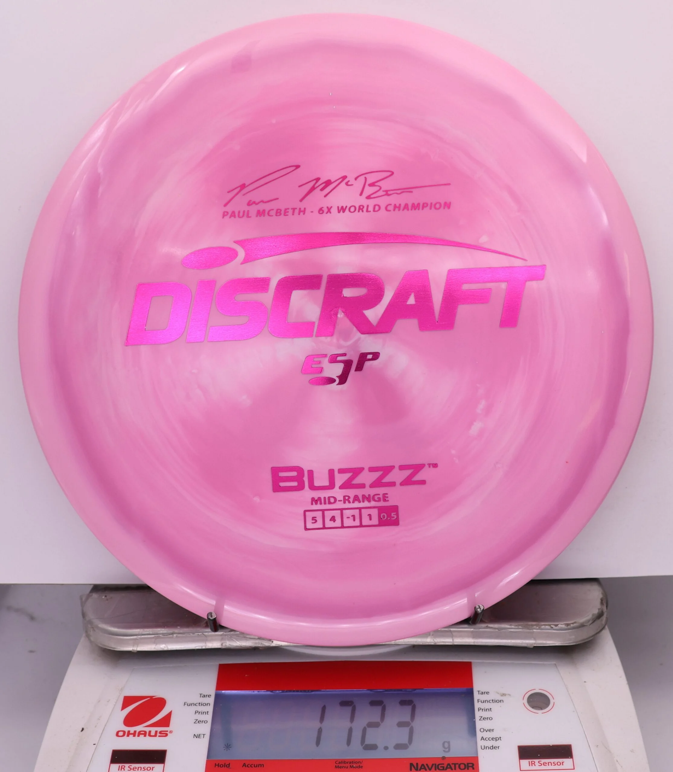 849904 ESP Buzzz, Paul McBeth 6X - #295 Pink, 172
