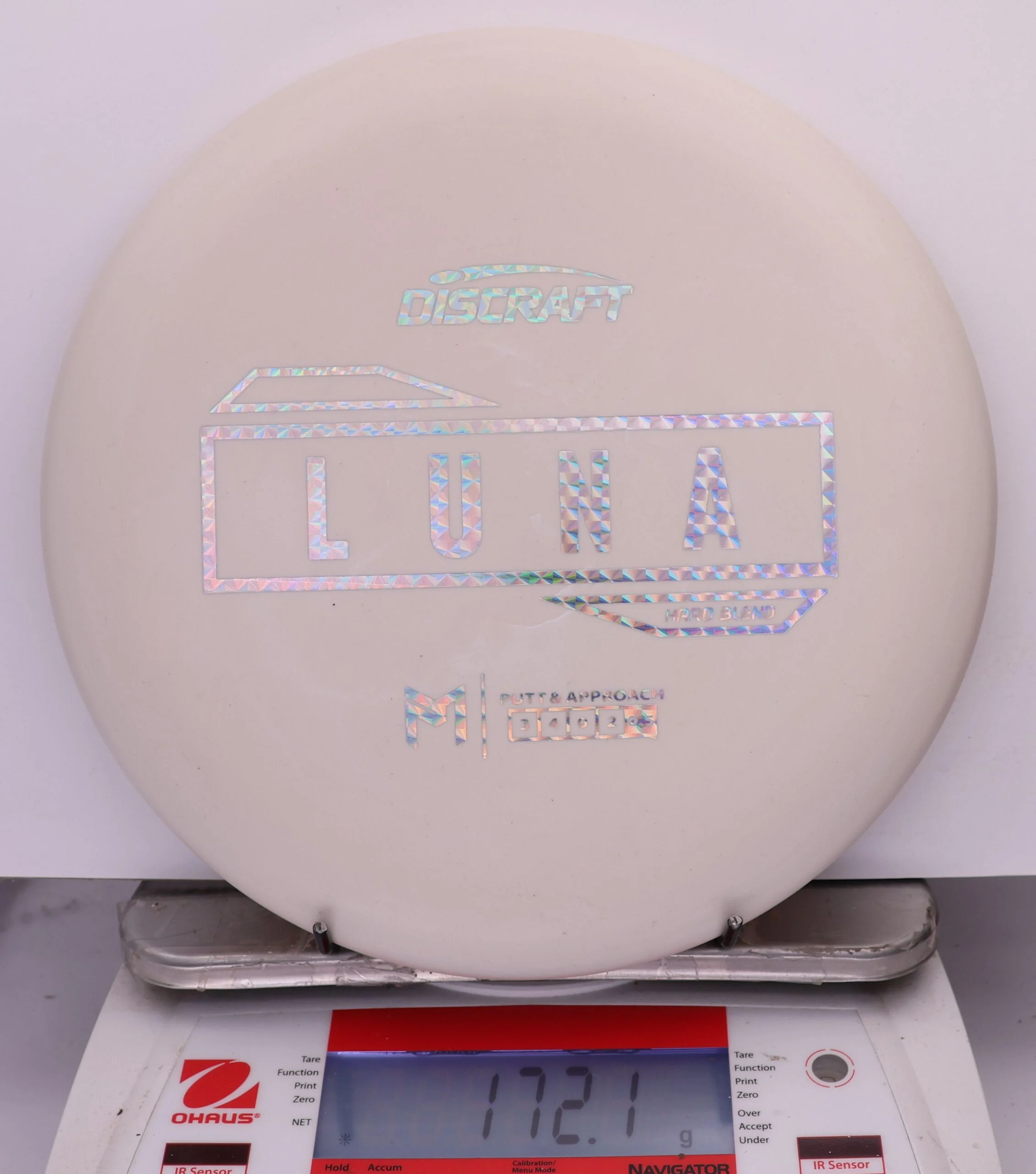 850790 Putter Line Hard Luna, Paul McBeth - #287 White, 172