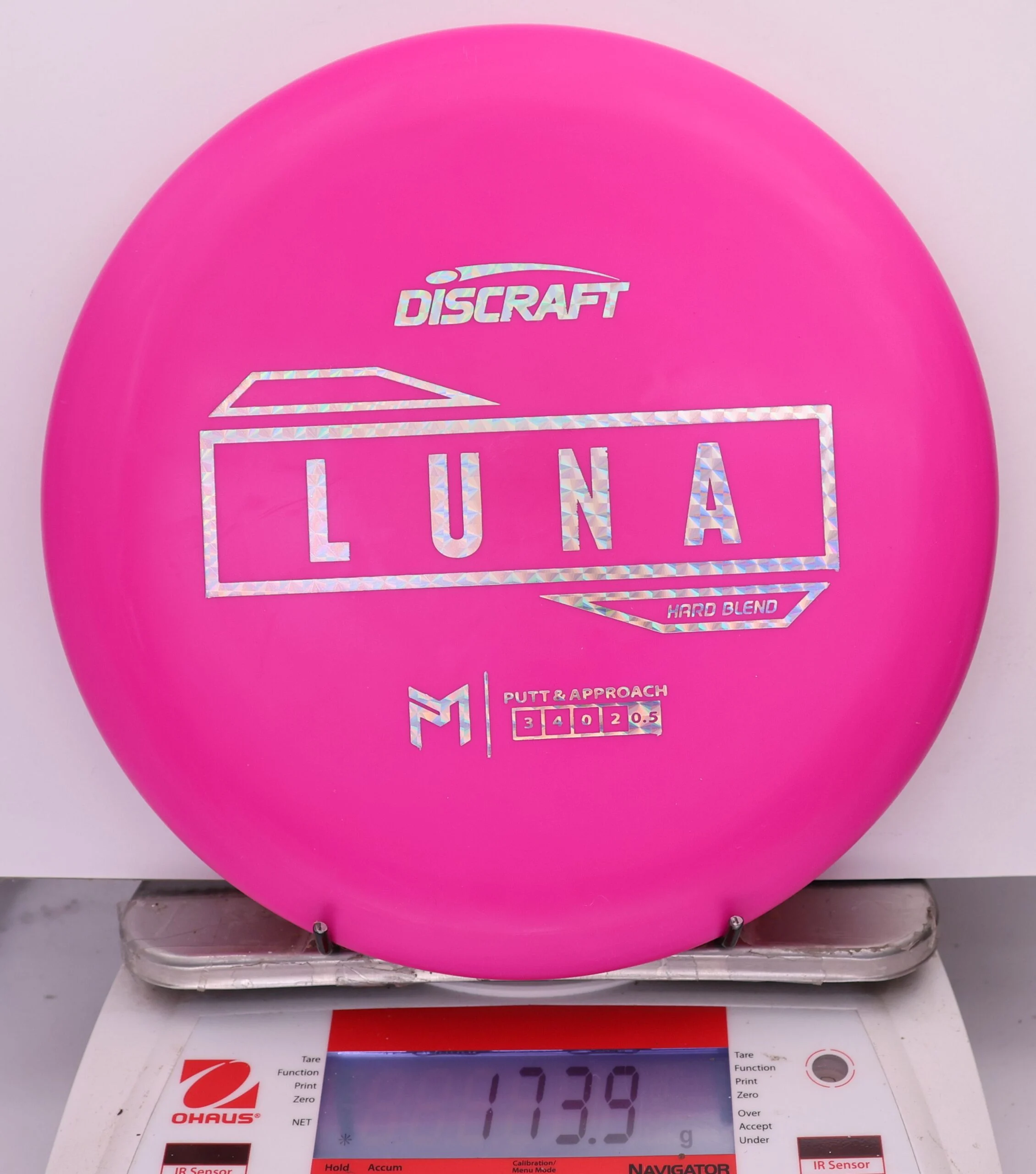 850805 Putter Line Hard Luna, Paul McBeth - #292 Pink, 174