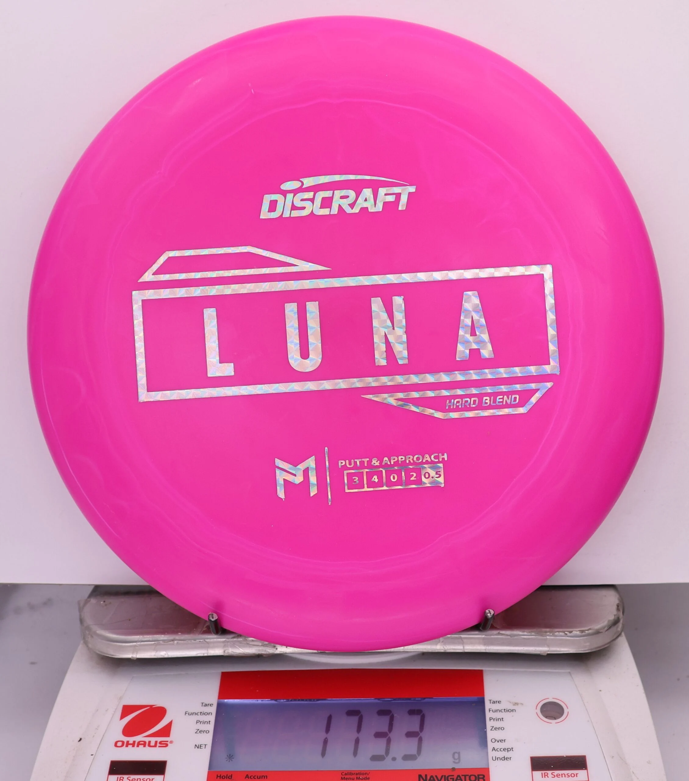 850806 Putter Line Hard Luna, Paul McBeth - #293 Pink, 173