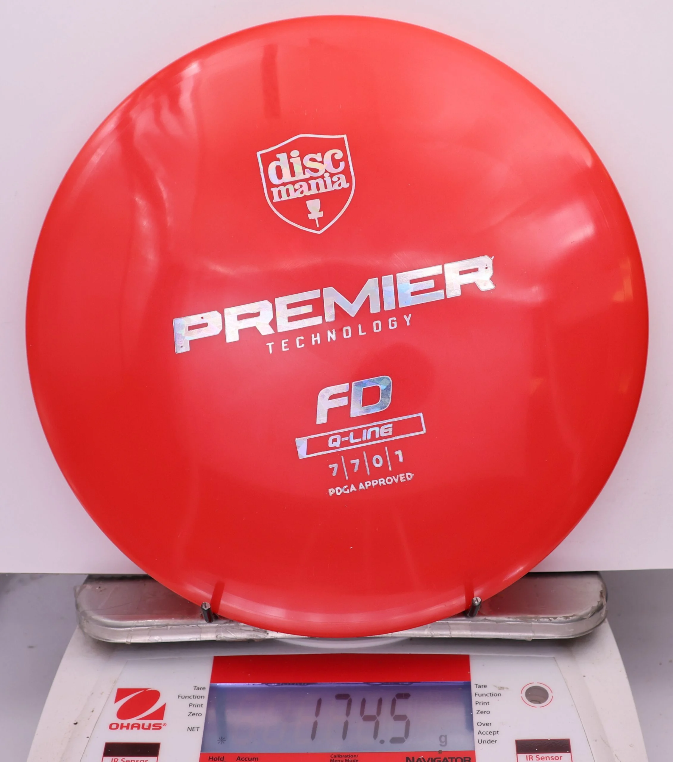 851115 Q-Line FD, Premier Series - #01 Red, 175
