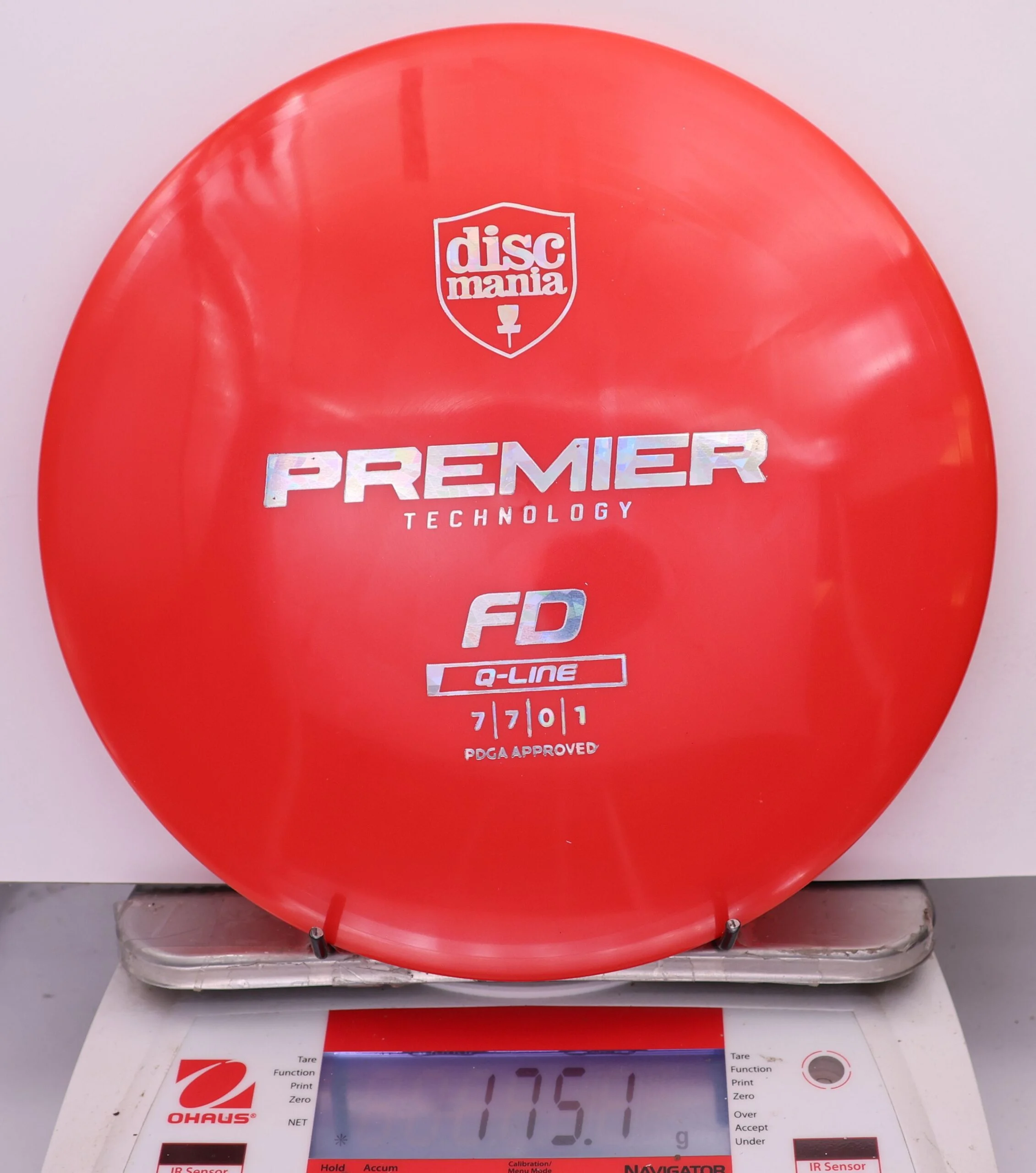851116 Q-Line FD, Premier Series - #02 Red, 175