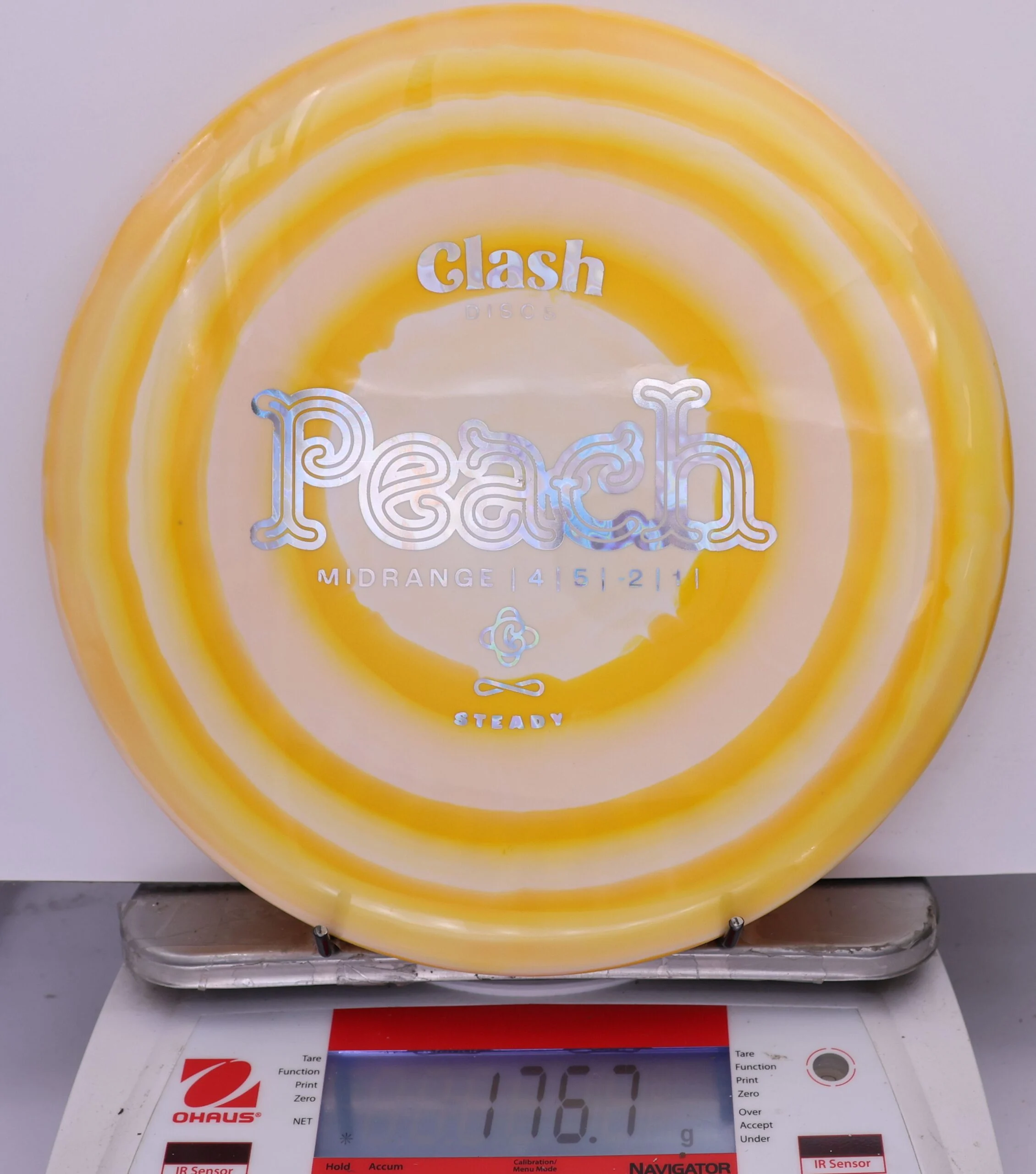 851425 Steady Ring Peach - #596 Yellow, 177