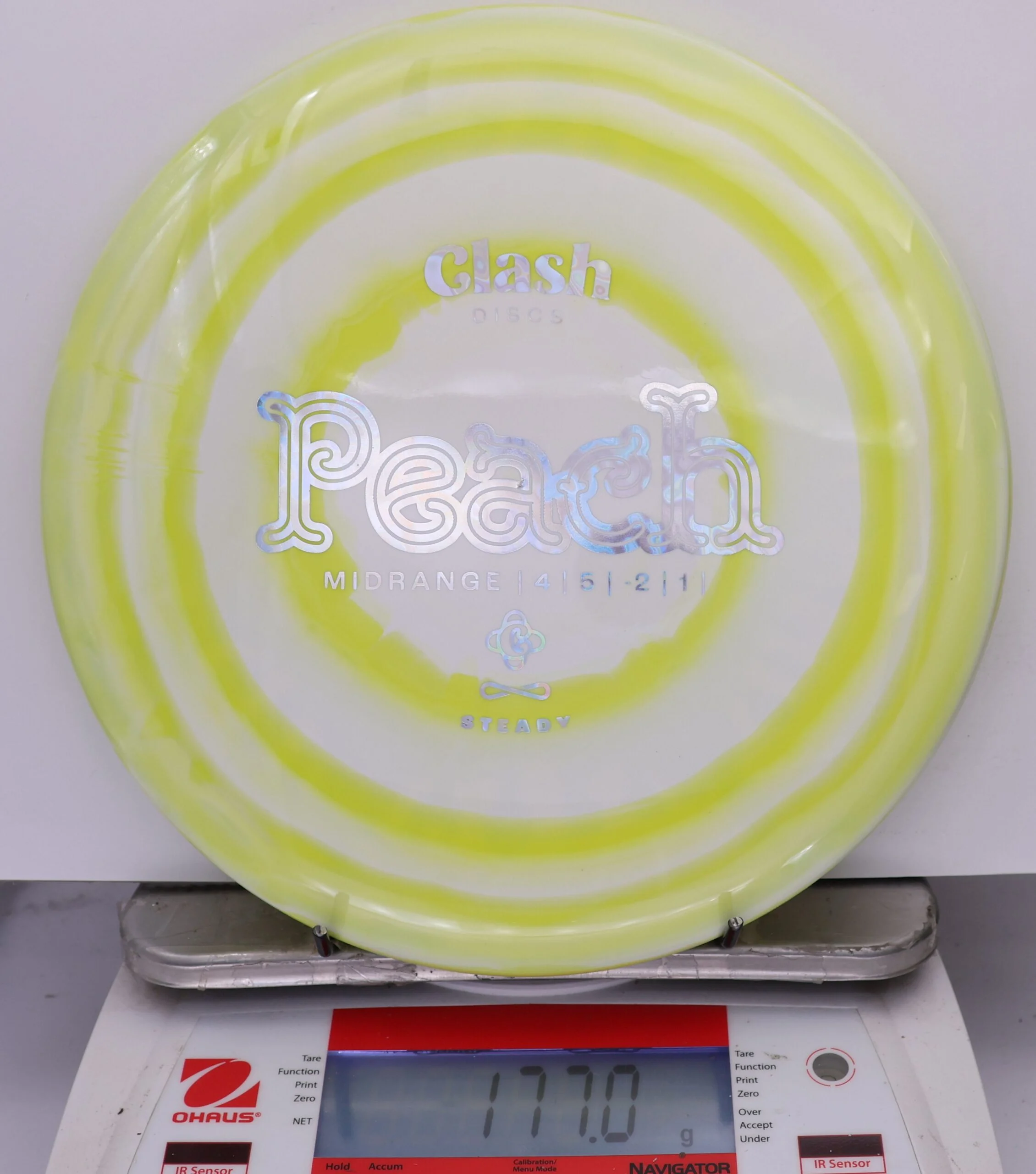 851451 Steady Ring Peach - #604 NYellow, 177