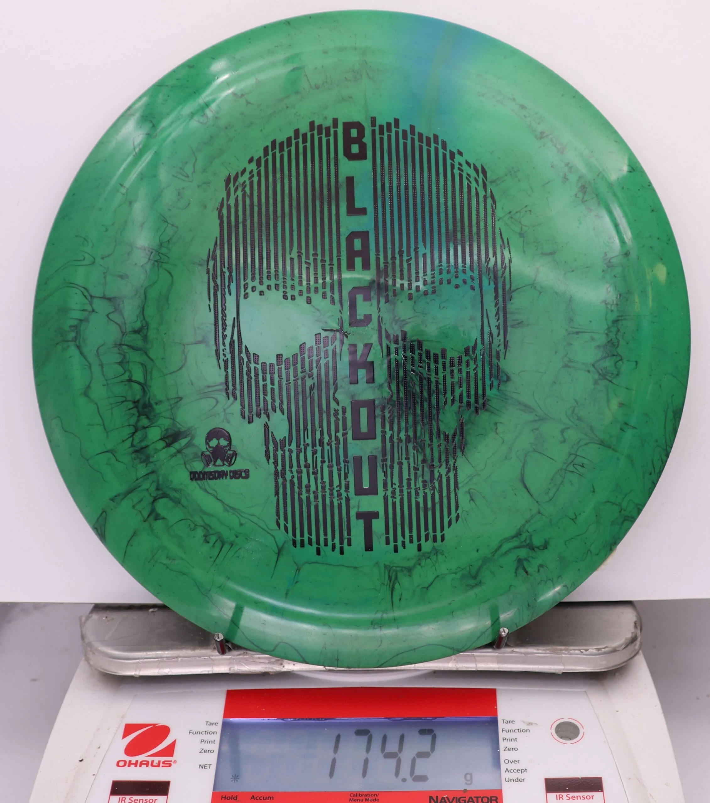 852020 Toxic Waste Blackout - #596 Green, 174