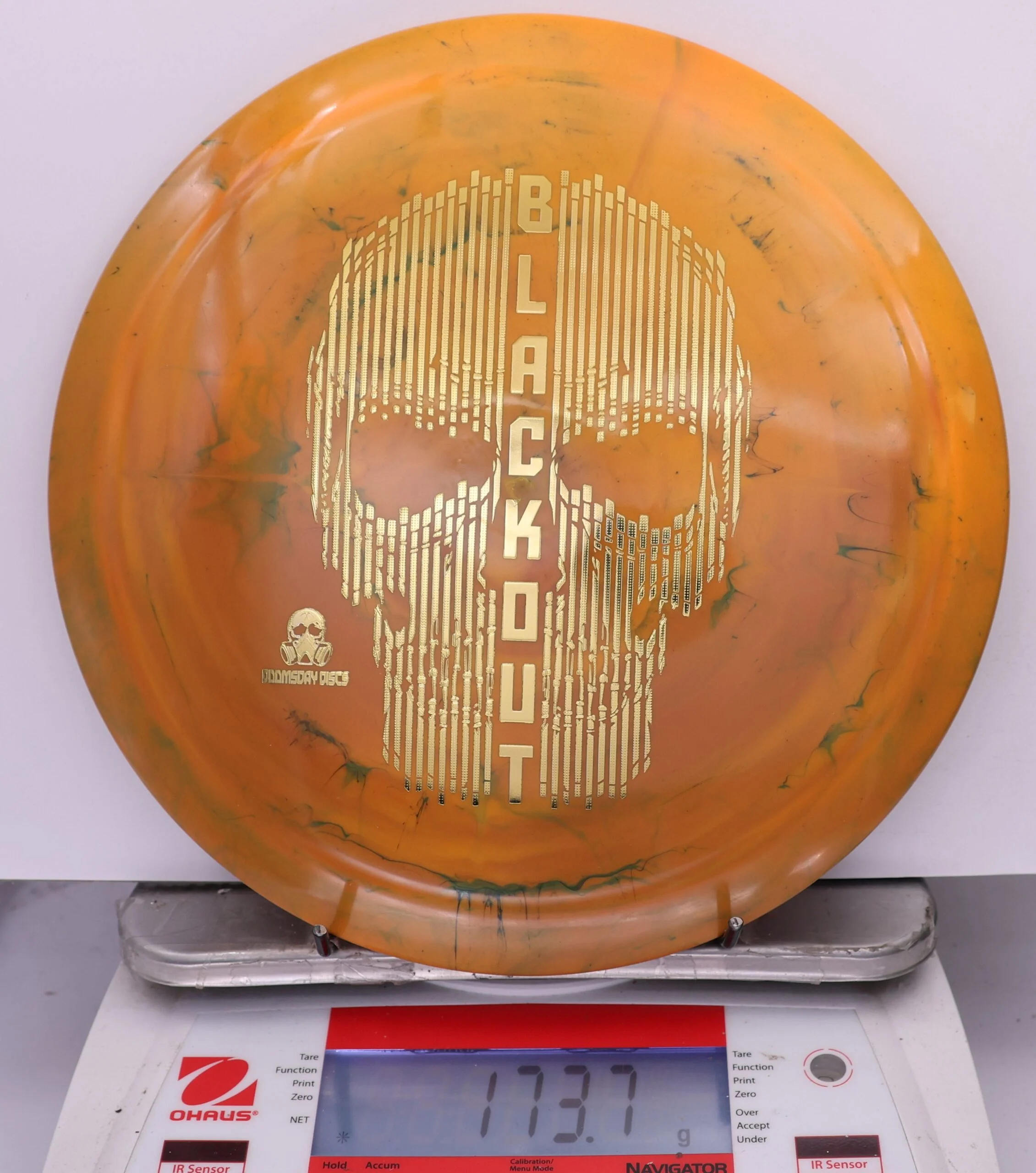 852047 Toxic Waste Blackout - #603 Orange, 174