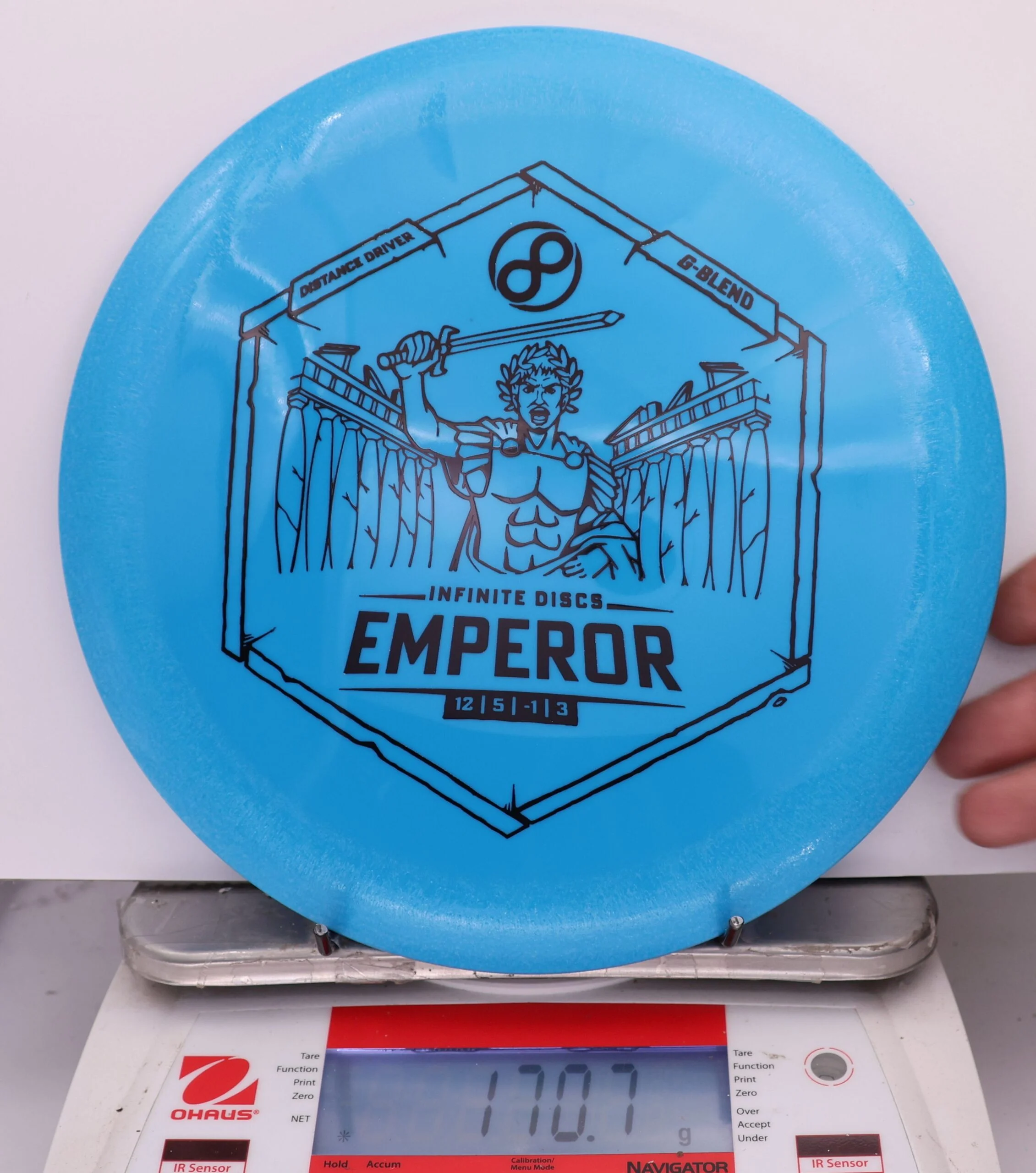 852113 G-Blend Emperor - #596 Blue, 171