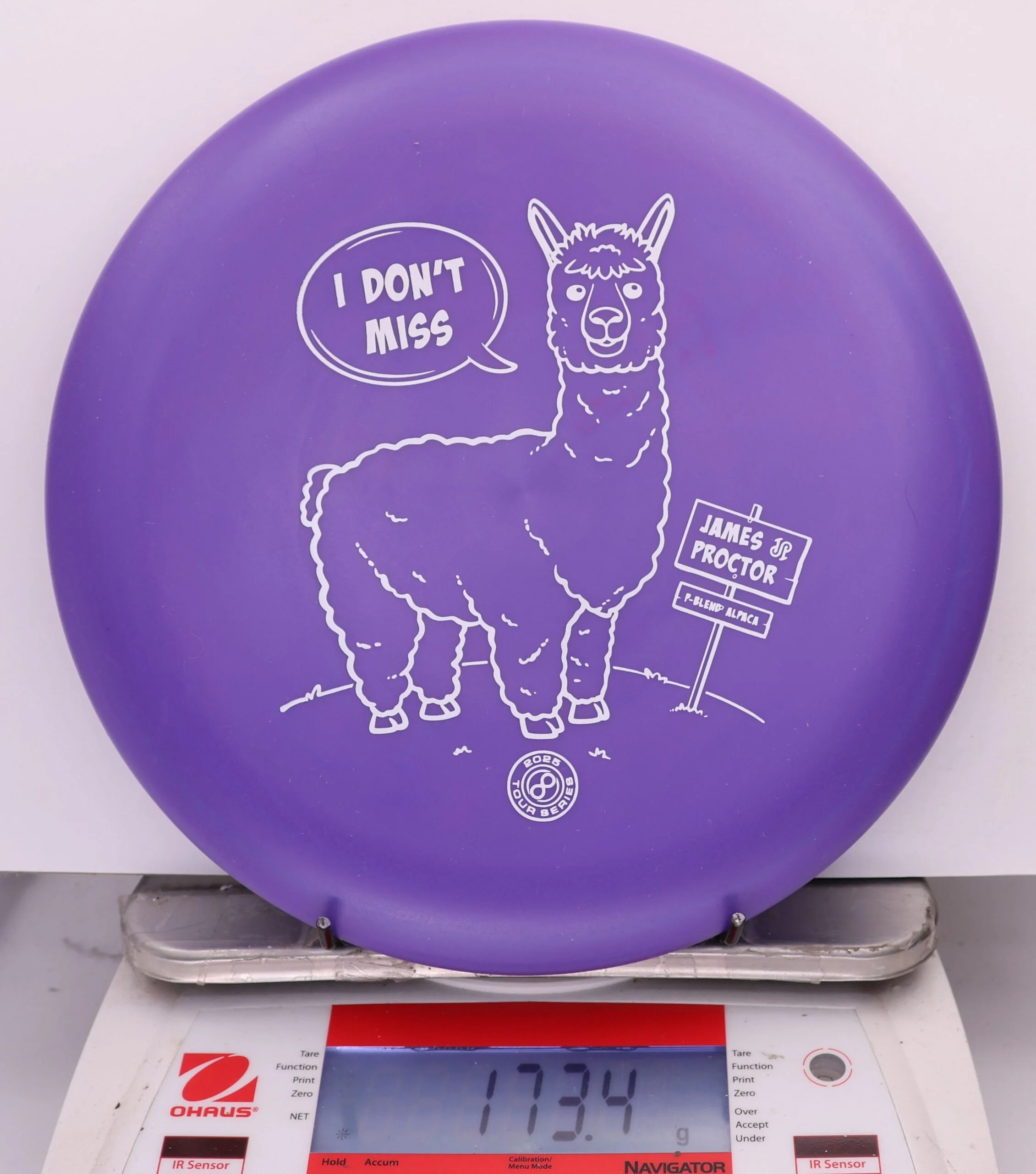 852690 P-Blend Alpaca, James Proctor 2025 Tour Series - #595 Purple, 173