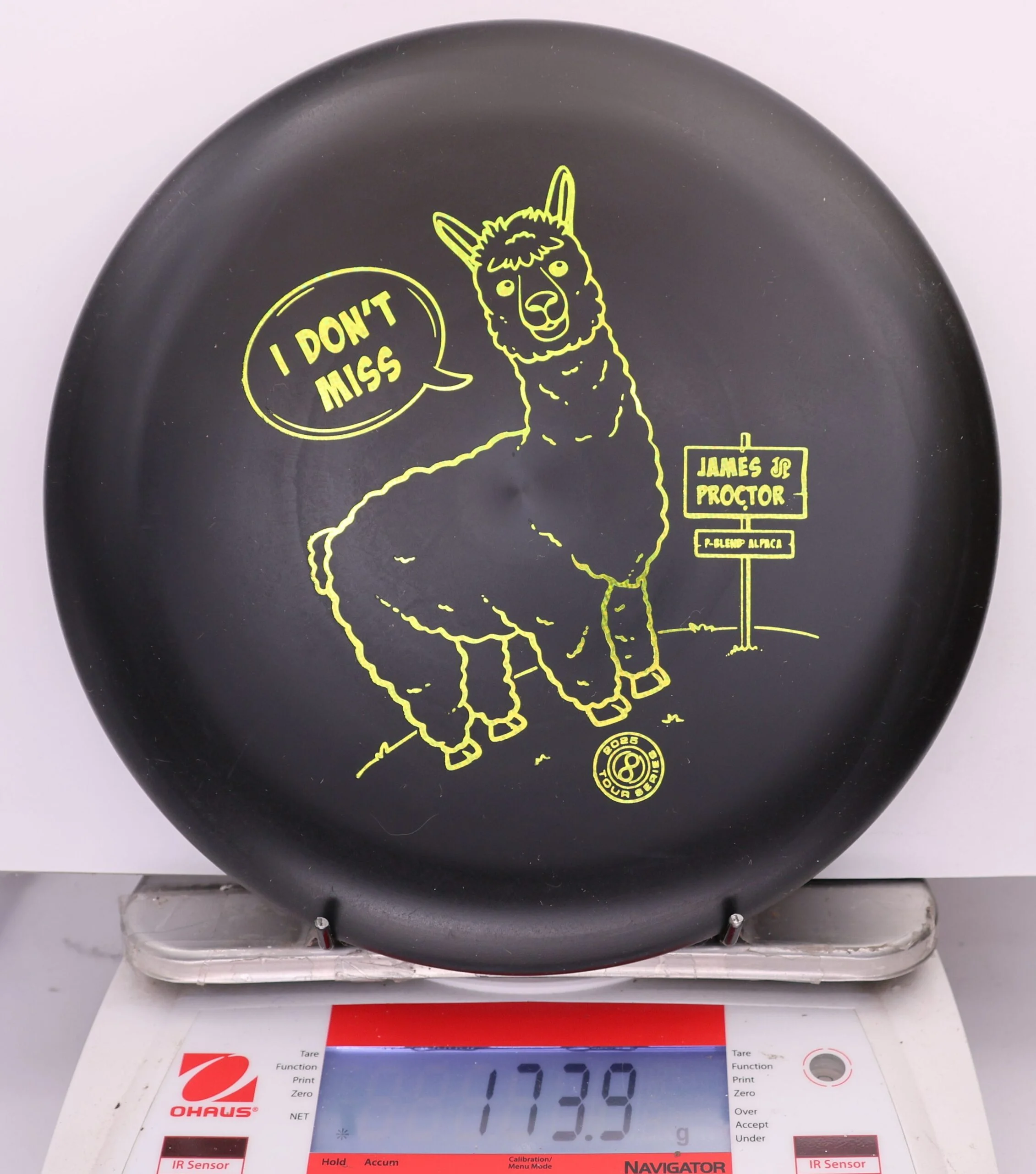 852691 P-Blend Alpaca, James Proctor 2025 Tour Series - #596 Black, 174