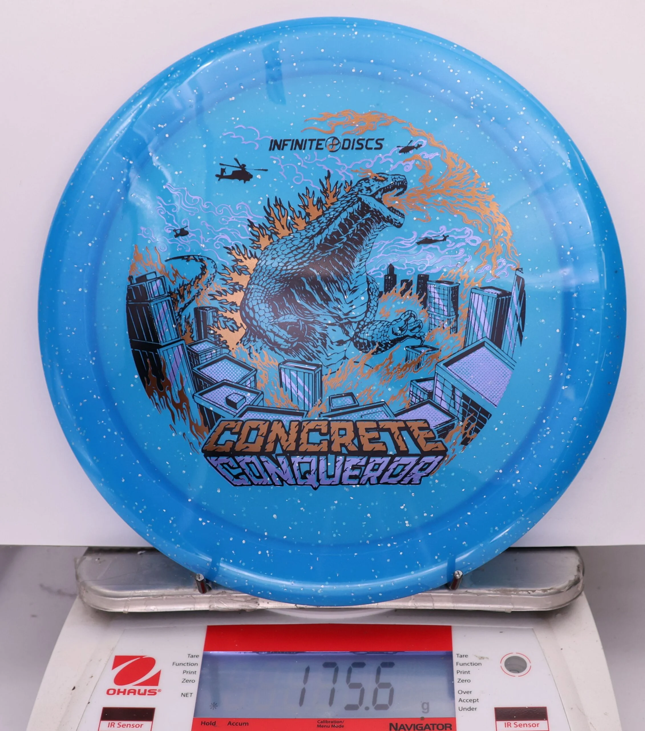 852735 Concrete Conqueror - #593 Blue, 176