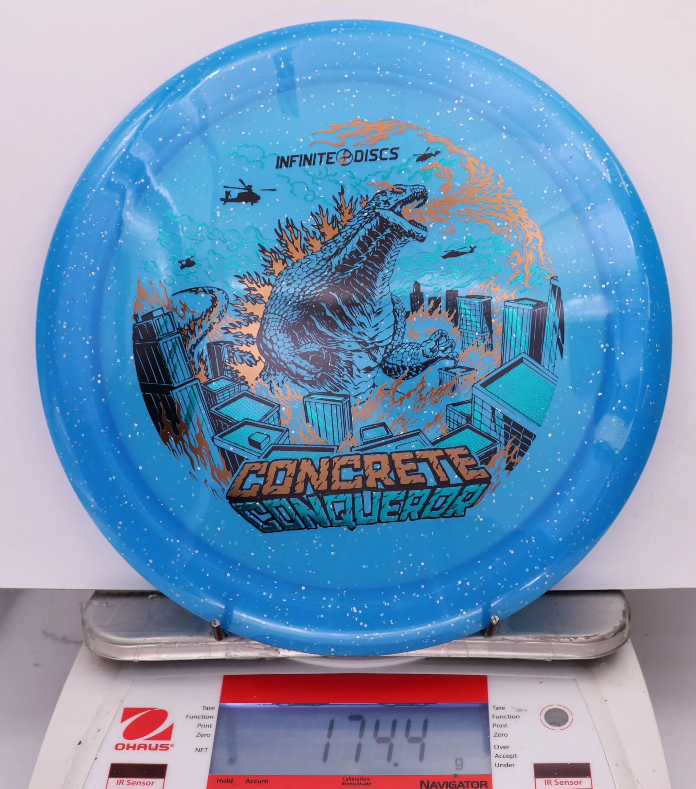 852736 Concrete Conqueror - #594 Blue, 174