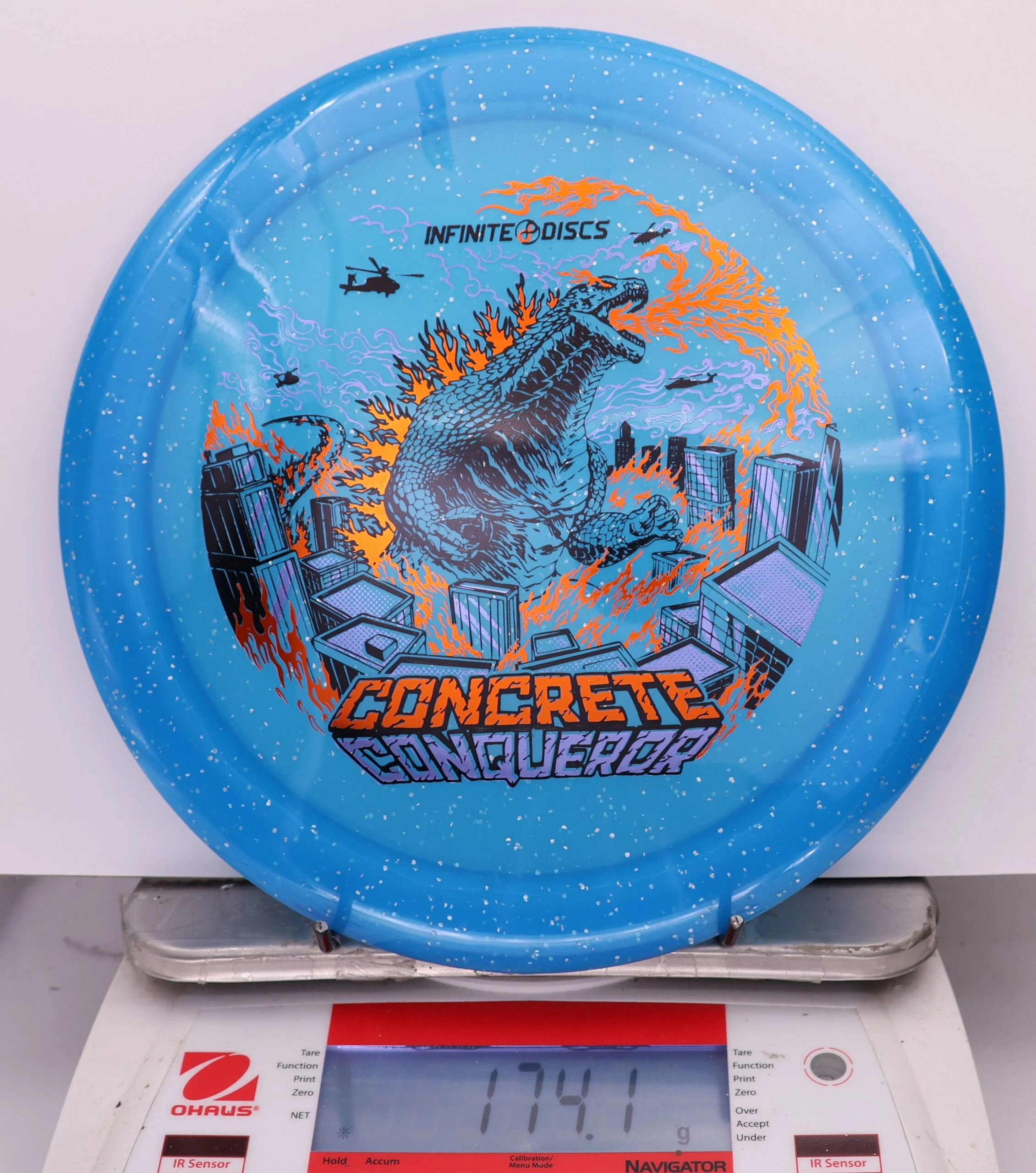 852737 Concrete Conqueror - #595 Blue, 174