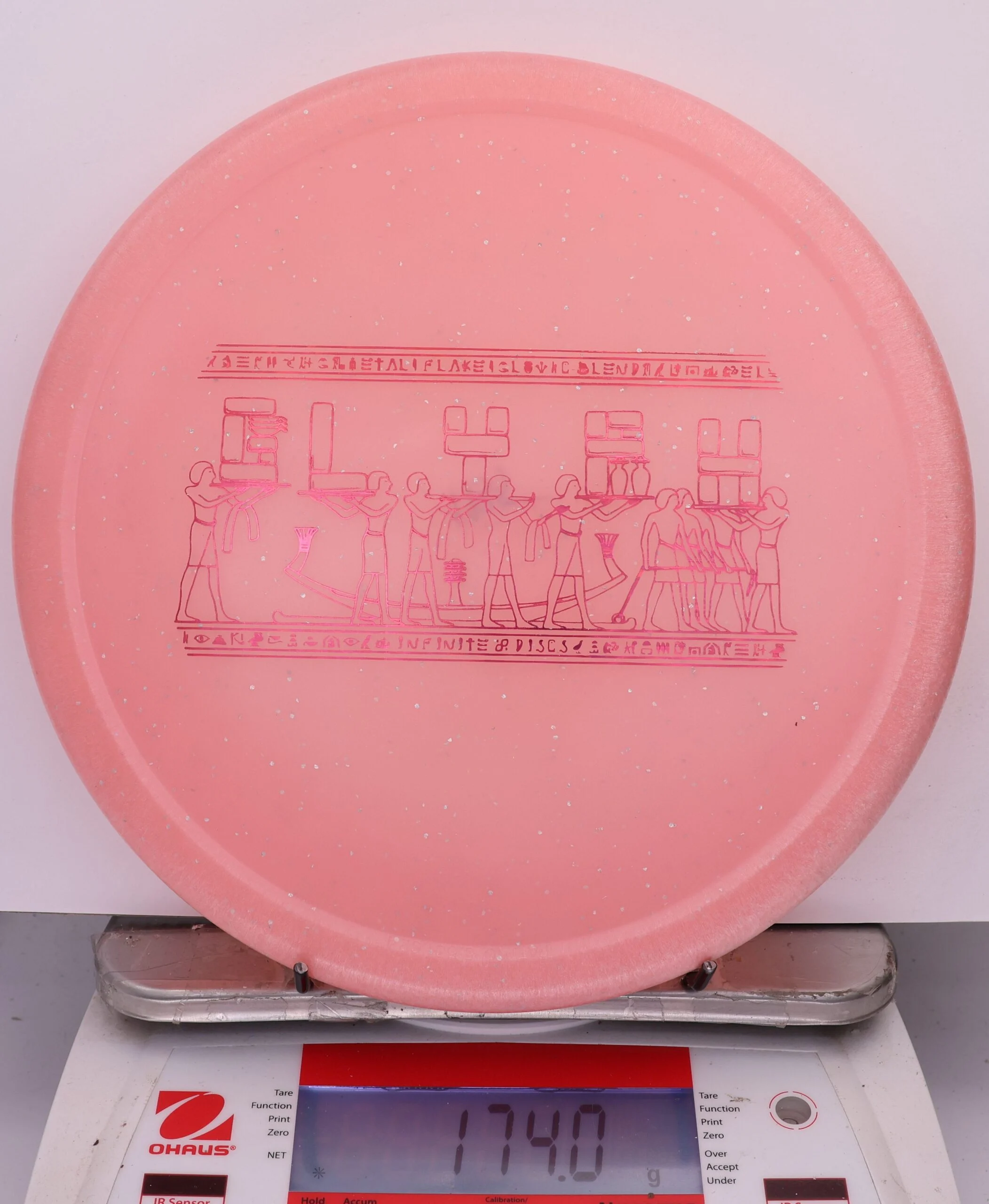 852967 Metal Flake Glow C-Blend Glyph - #593 PinkGlow, 174