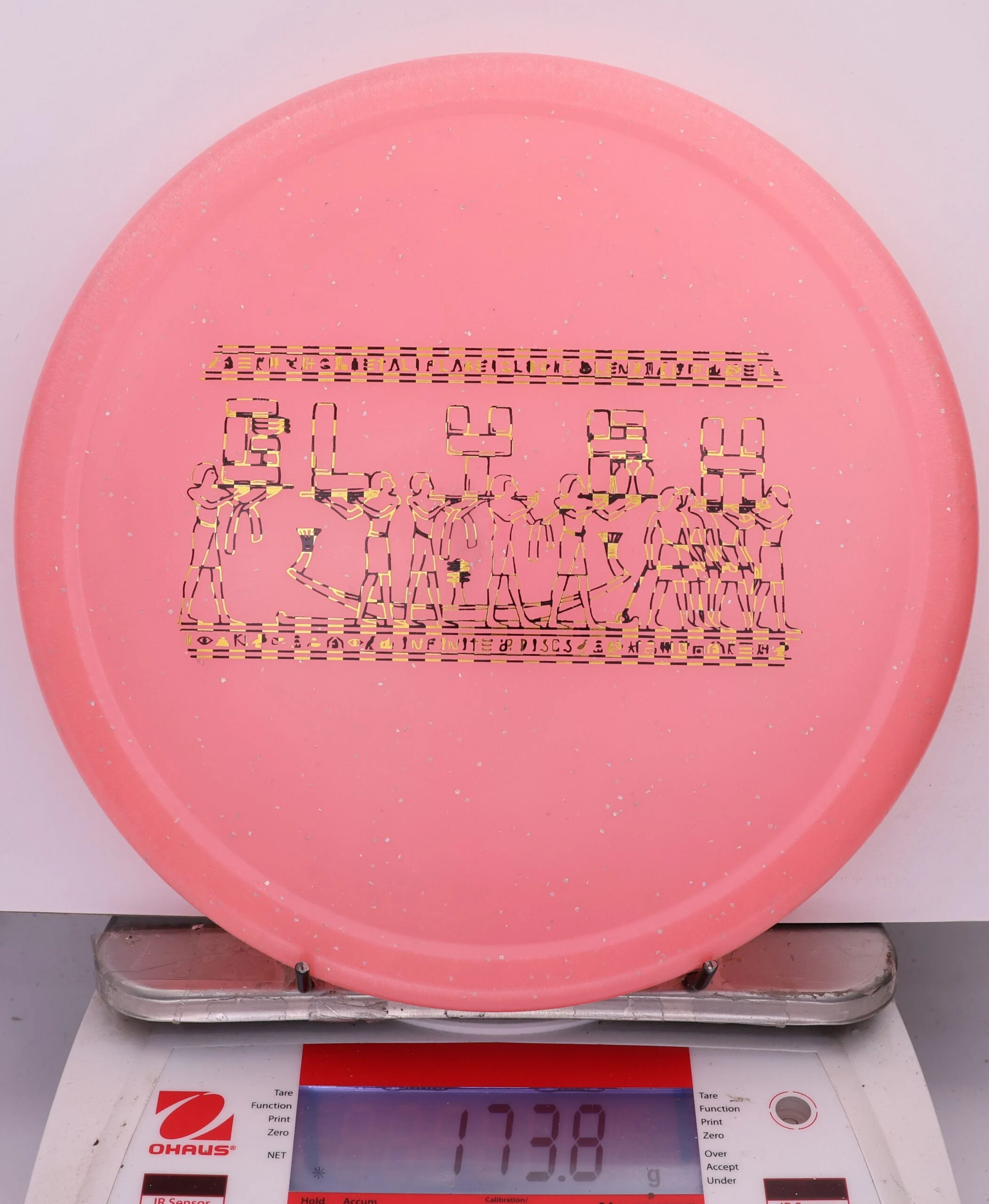 852968 Metal Flake Glow C-Blend Glyph - #594 PinkGlow, 174