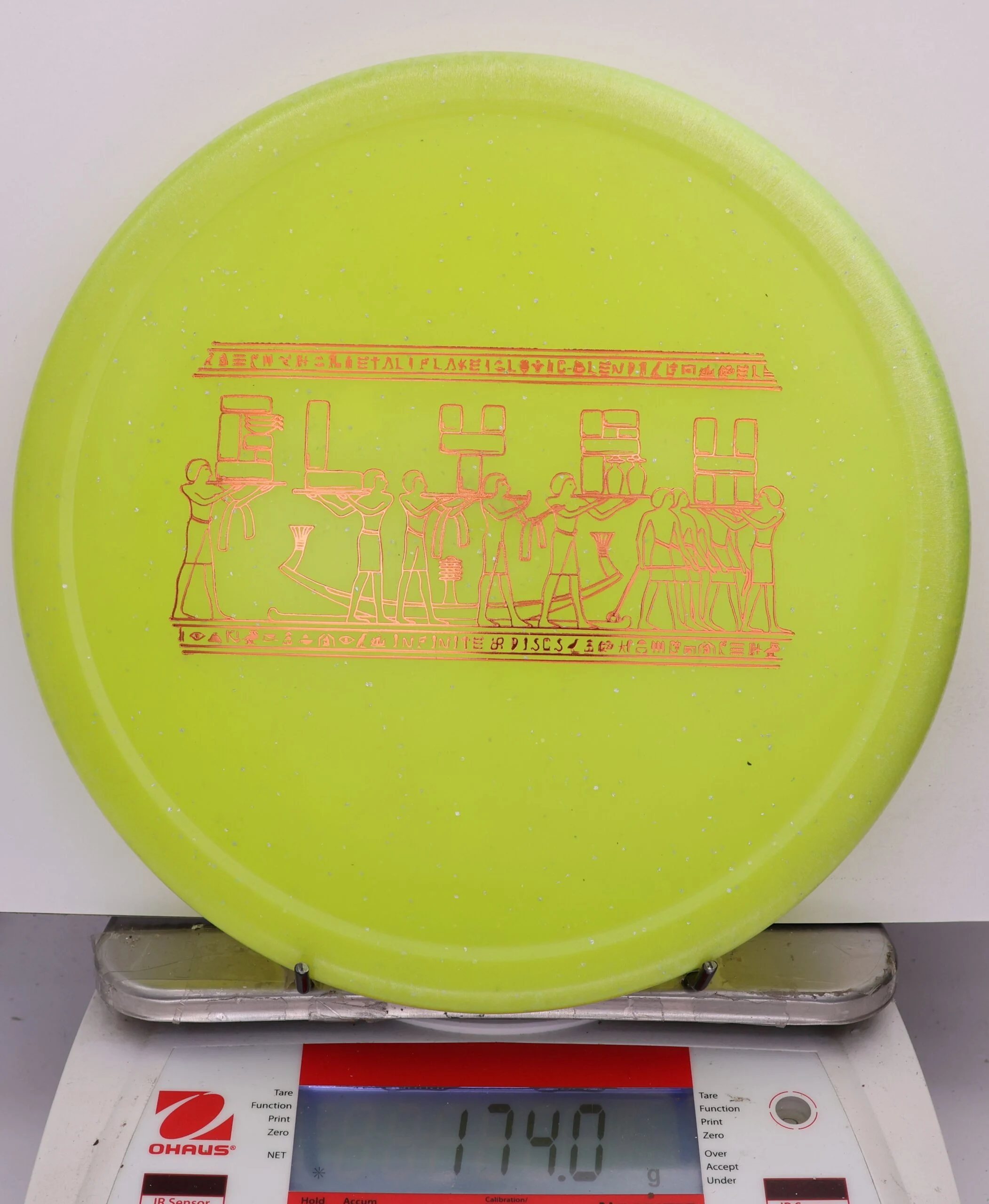 852971 Metal Flake Glow C-Blend Glyph - #597 NGrellowGlow, 174