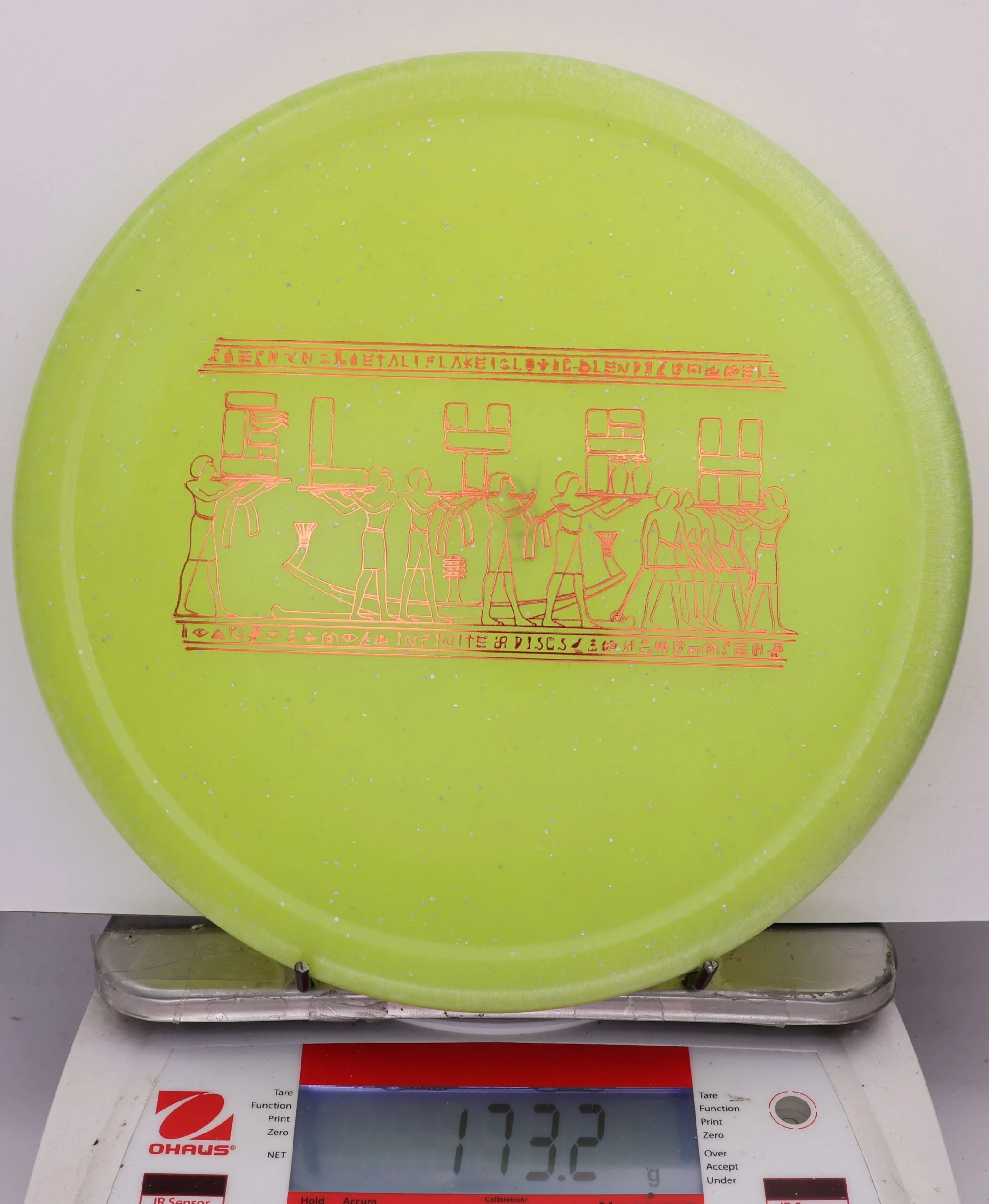 852973 Metal Flake Glow C-Blend Glyph - #598 NGrellowGlow, 173