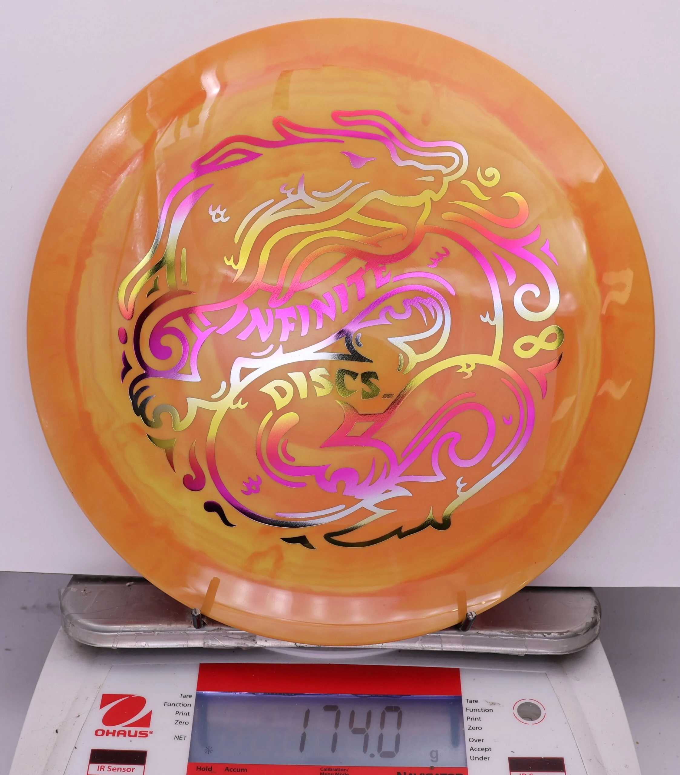 853693 Swirly S-Blend Sultan, Dragon Stamp - #598 Orange, 174