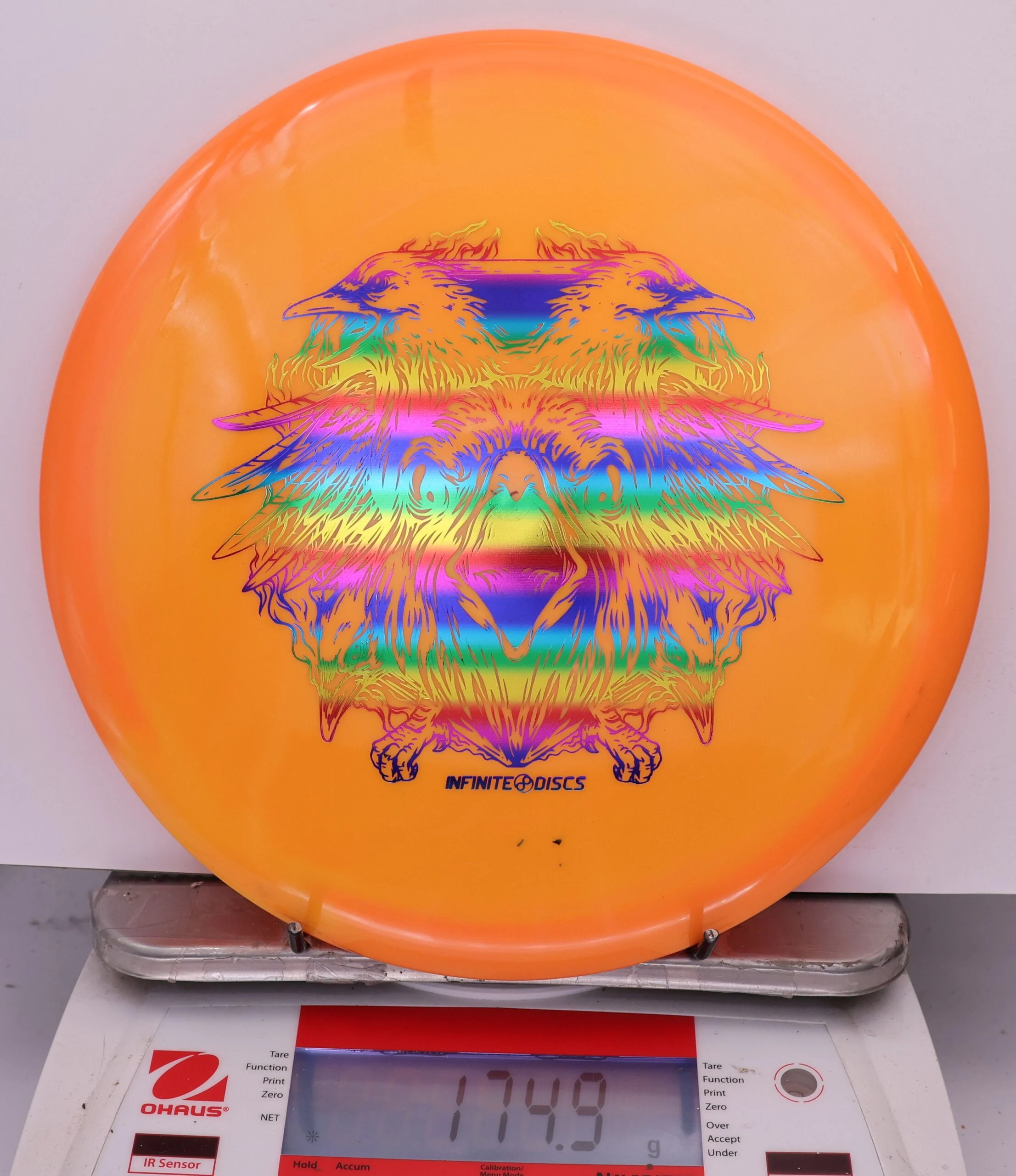 854041 X-Out Swirly S-Blend Roman - #594 Orange, 175