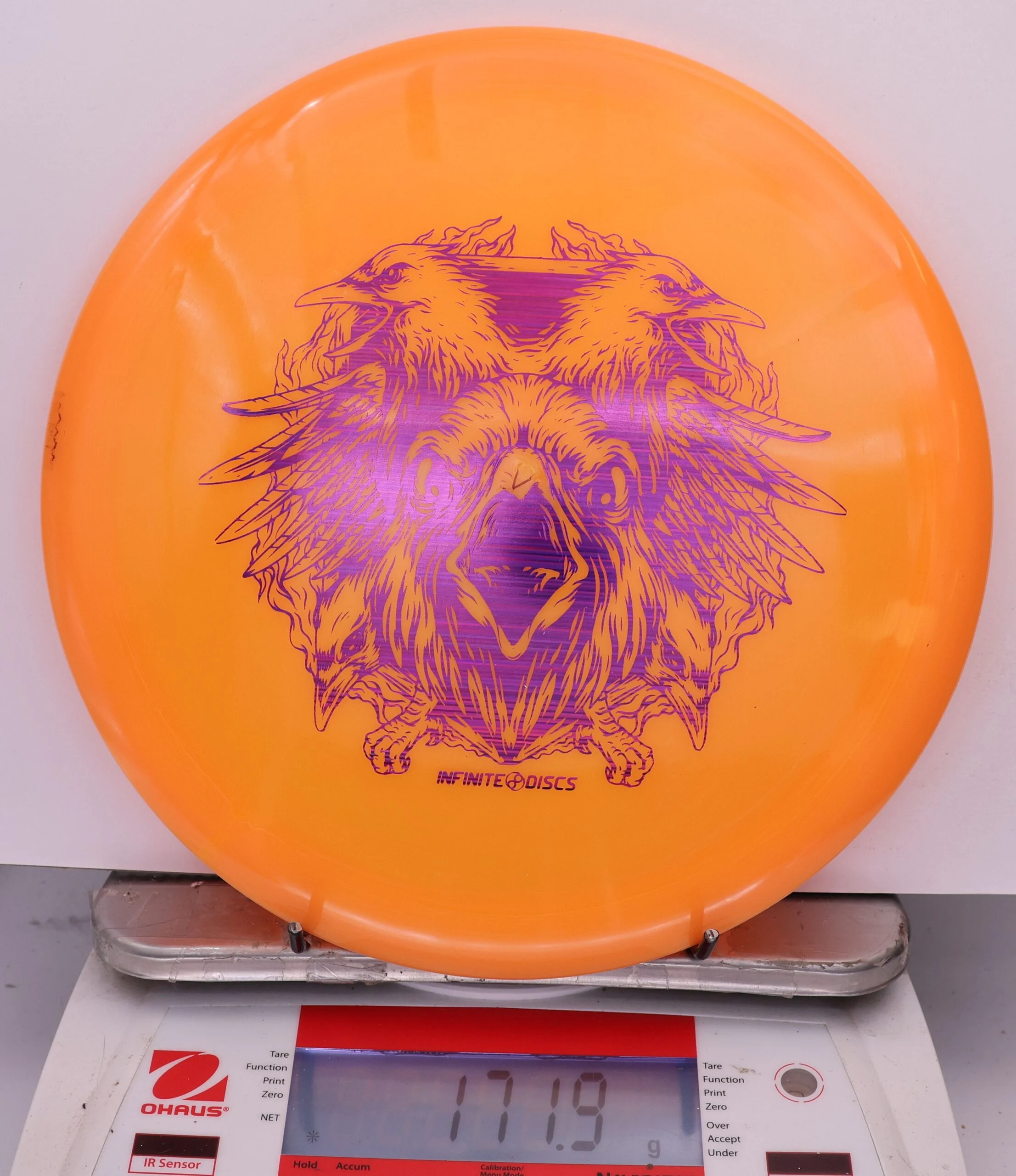 854042 X-Out Swirly S-Blend Roman - #595 Orange, 172
