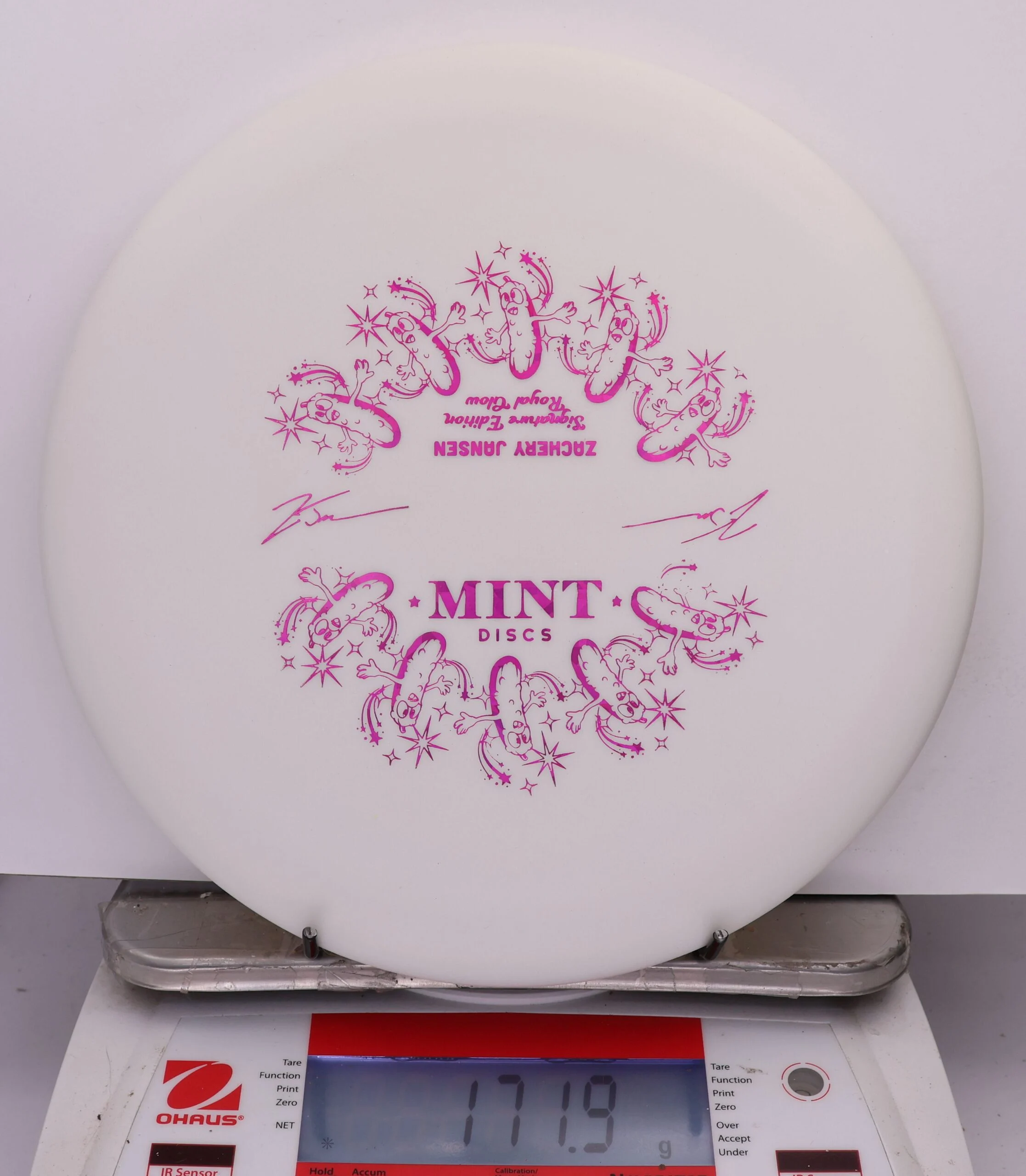 854206 Nocturnal Glow Royal Medium Pickle, Zachery Jansen 2026 Signature Edition - #25 Glow, 172
