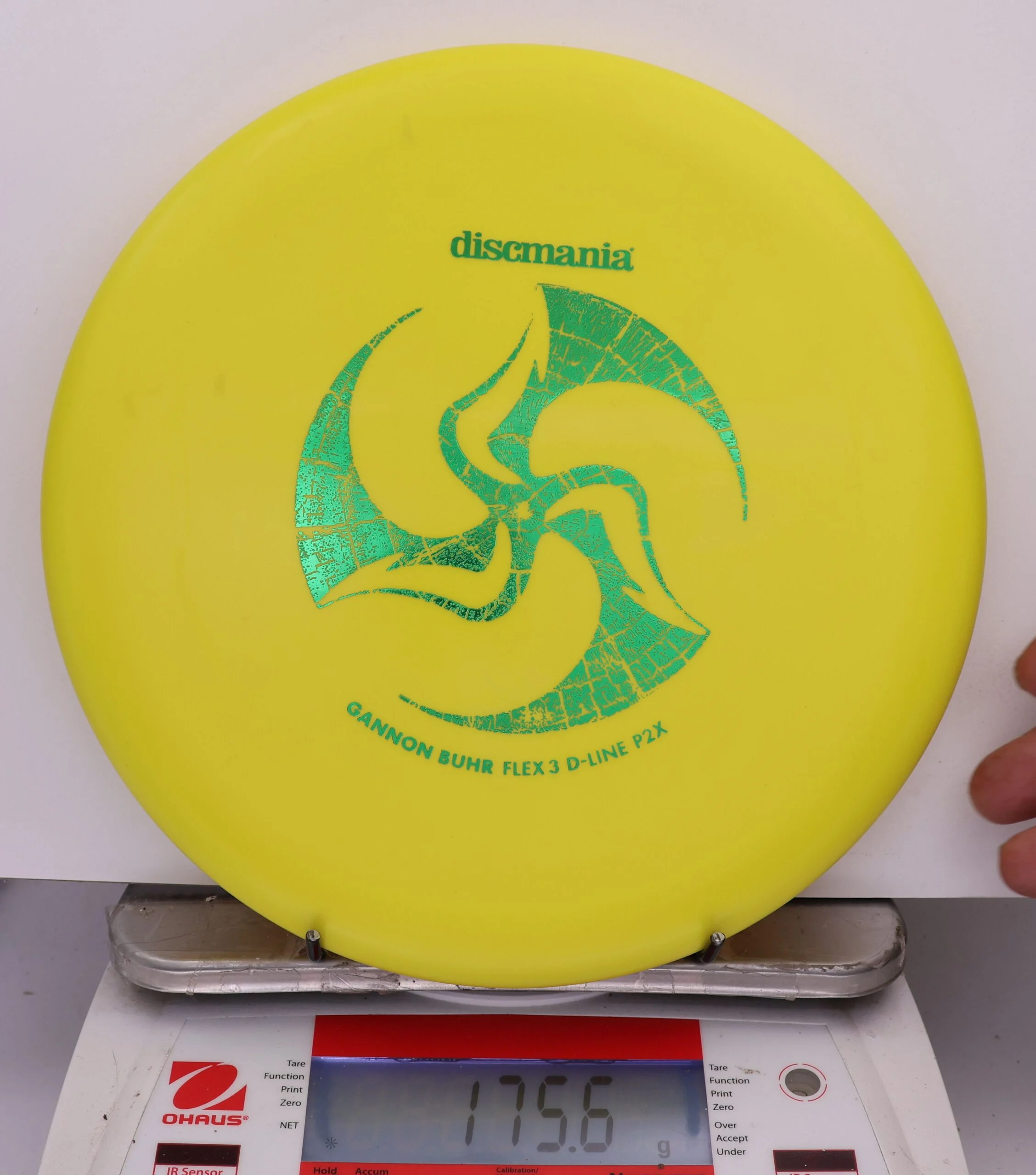 854686 D-Line P2X, Flex 3 - Huk Lab - Gannon Buhr Signature Series - #85 Yellow, 176