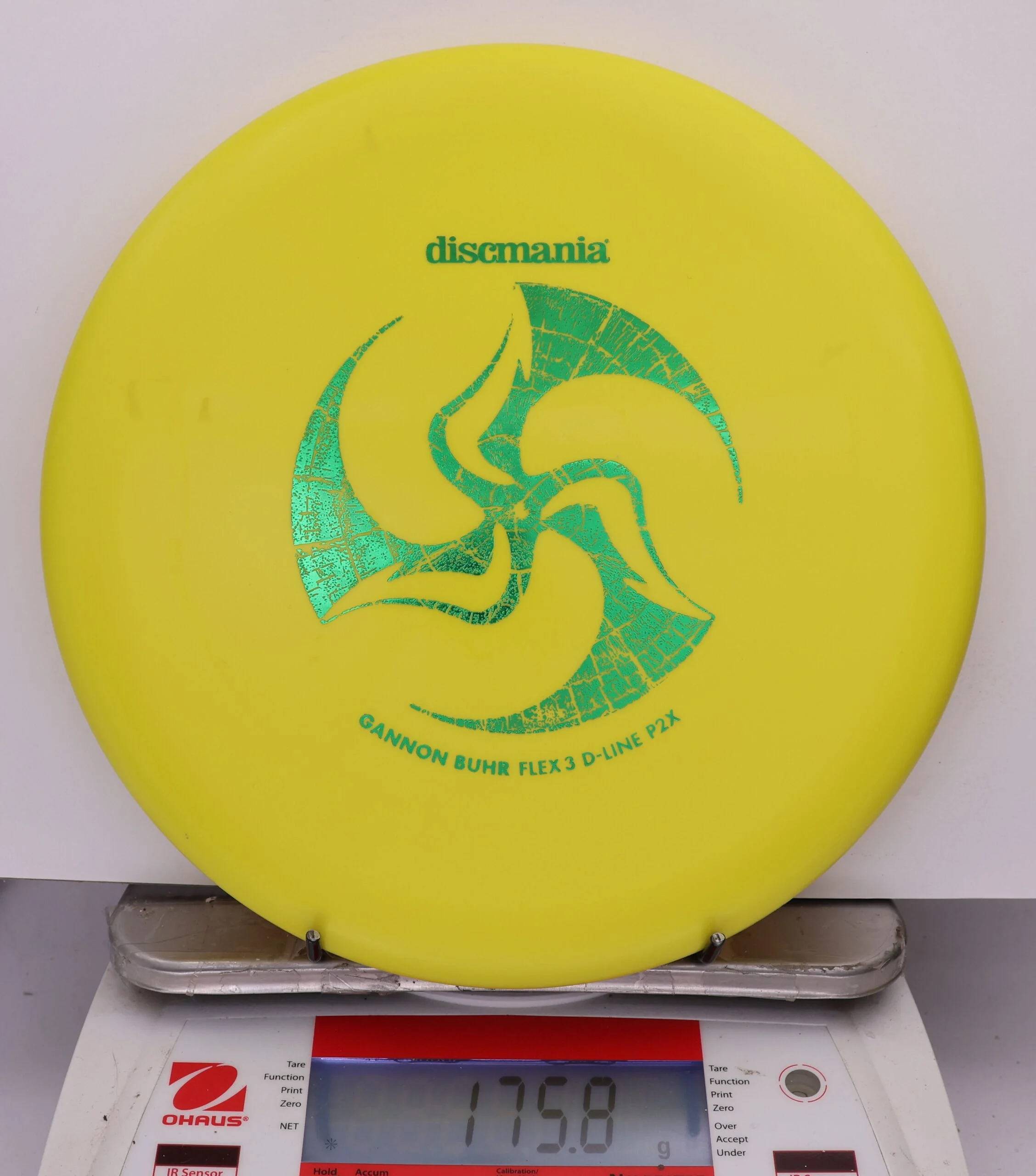 854716 D-Line P2X, Flex 3 - Huk Lab - Gannon Buhr Signature Series - #89 Yellow, 176