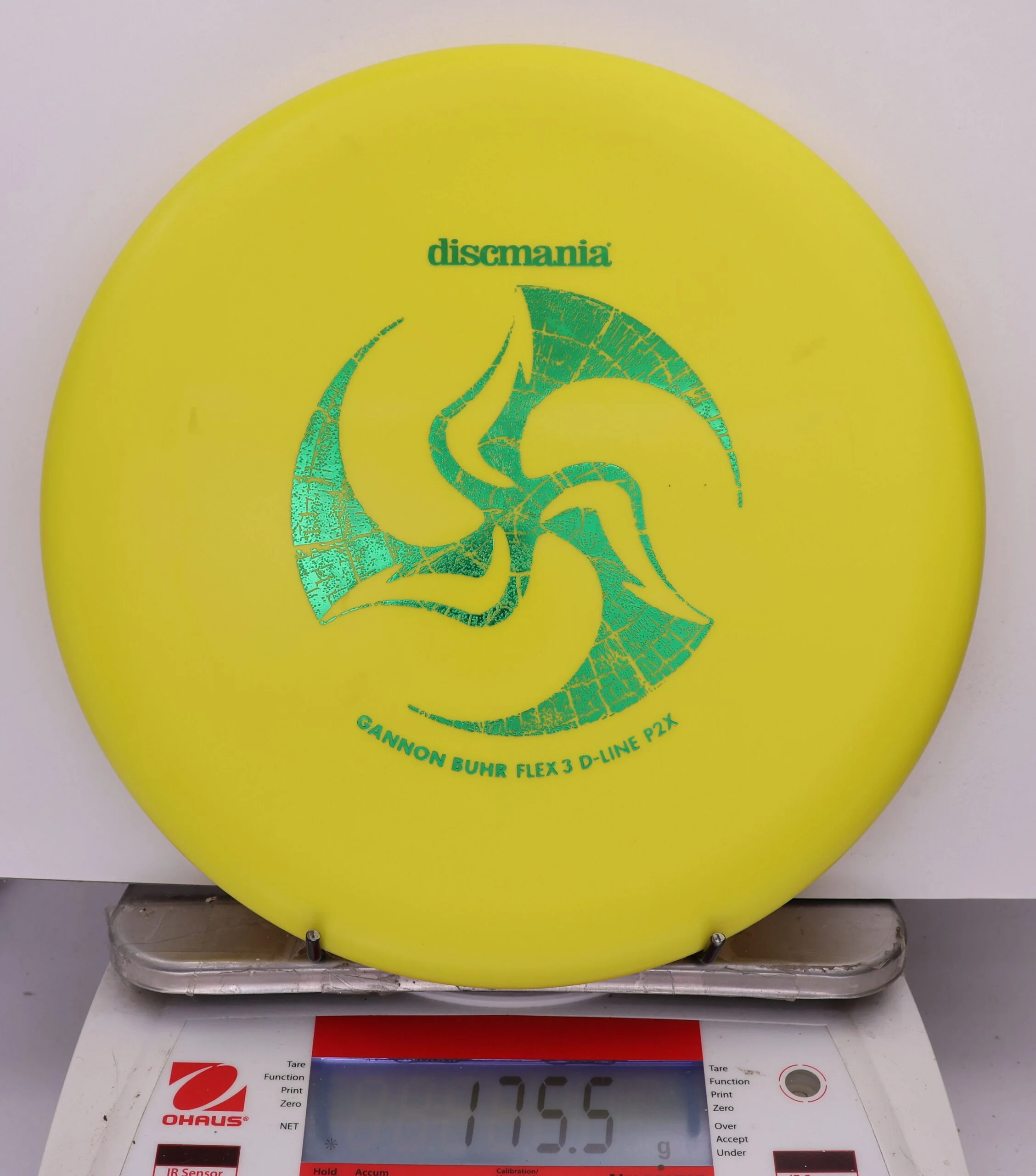 854717 D-Line P2X, Flex 3 - Huk Lab - Gannon Buhr Signature Series - #90 Yellow, 176