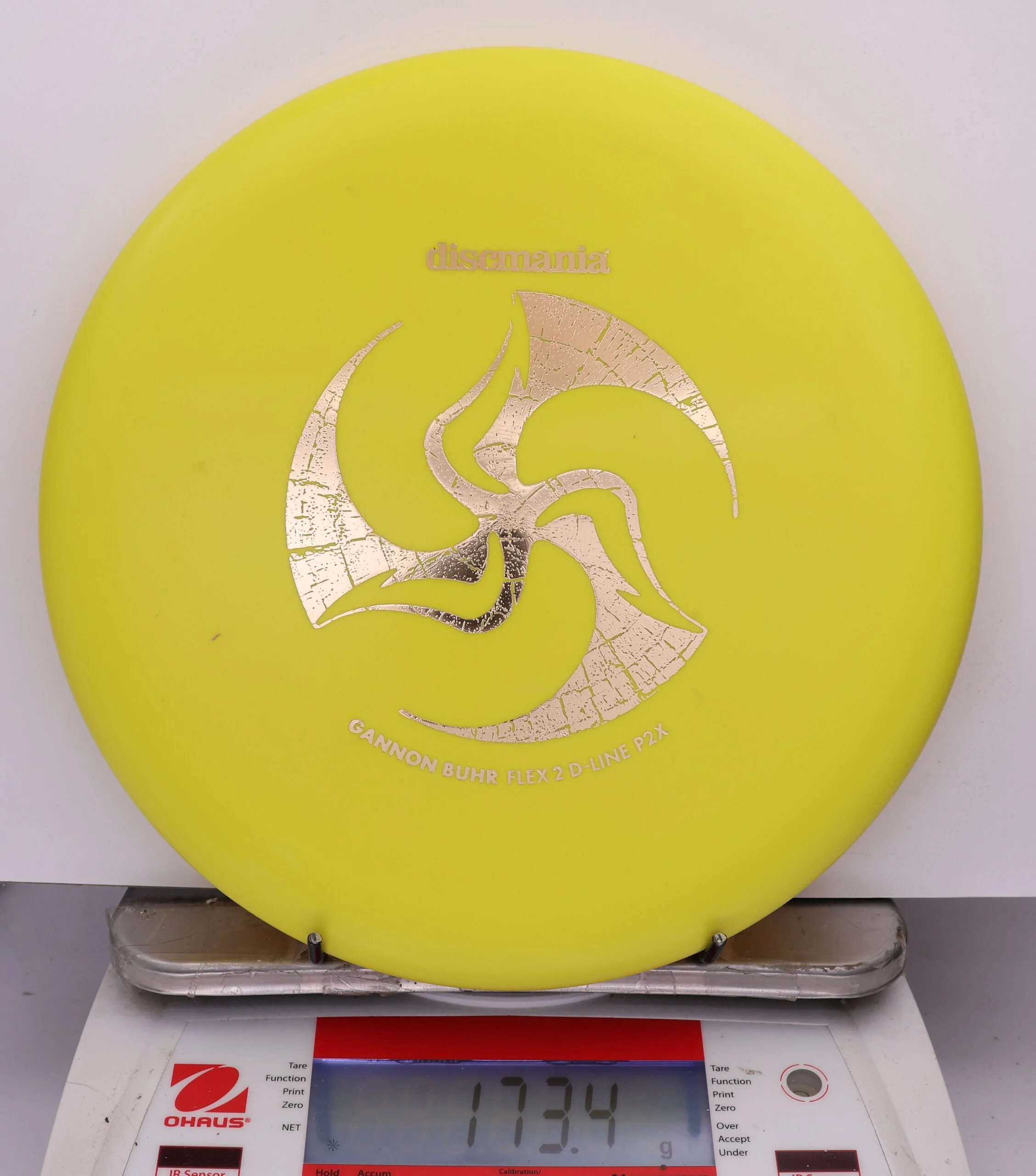854914 D-Line P2X, Flex 2 - Huk Lab - Gannon Buhr Signature Series - #87 Yellow, 173