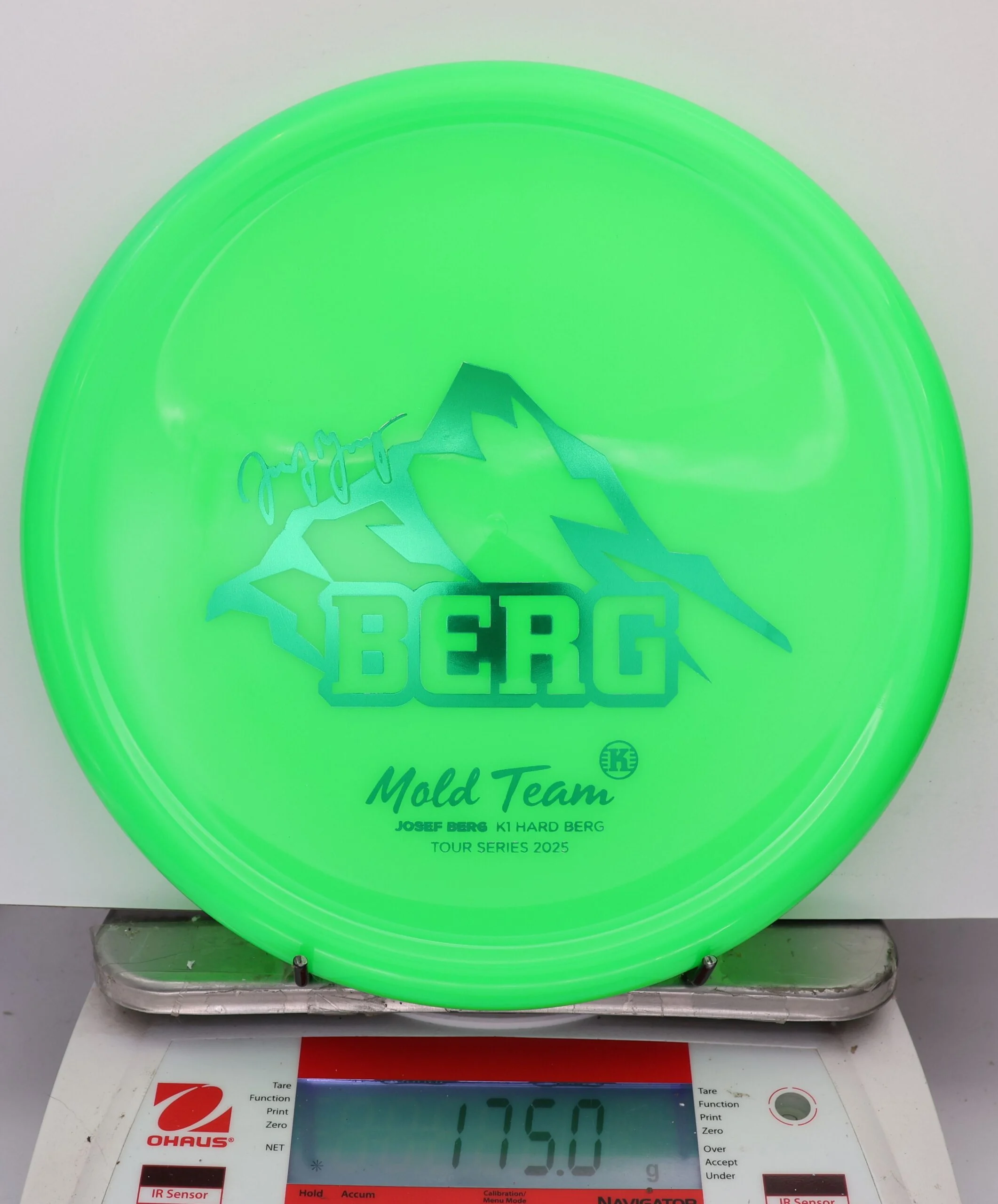 856228 K1 Hard Berg, Josef Berg Mold Team - #86 Green, 175