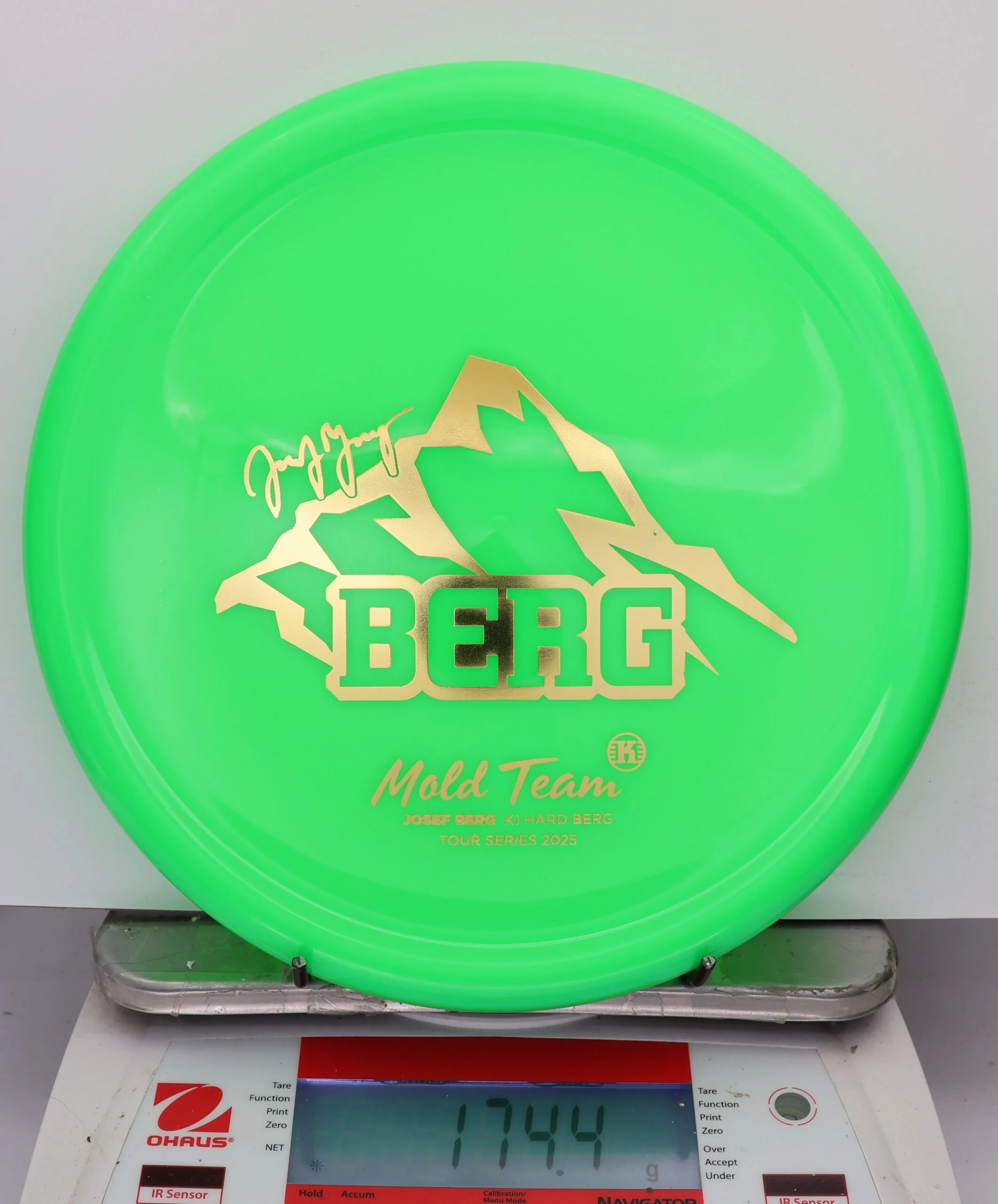 856229 K1 Hard Berg, Josef Berg Mold Team - #87 Green, 174