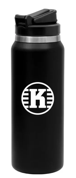 Kastaplast 32oz Stainless Steel Water Bottle w/ Straw
