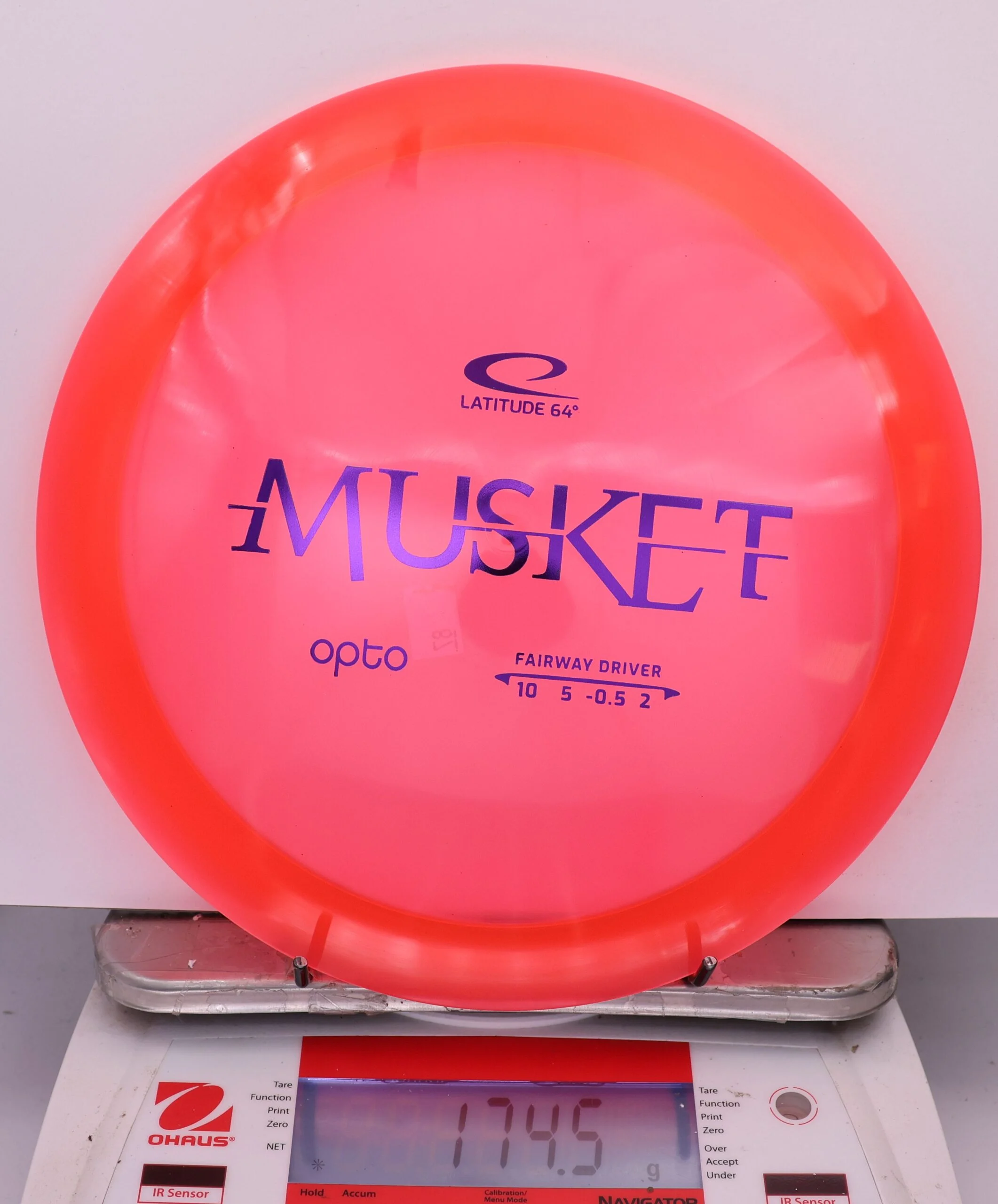 856588 Opto Musket - #87 LtRed, 175
