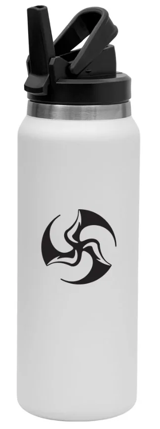 Huk Lab 32oz Stainless Steel Water Bottle w/ Straw - Image 2